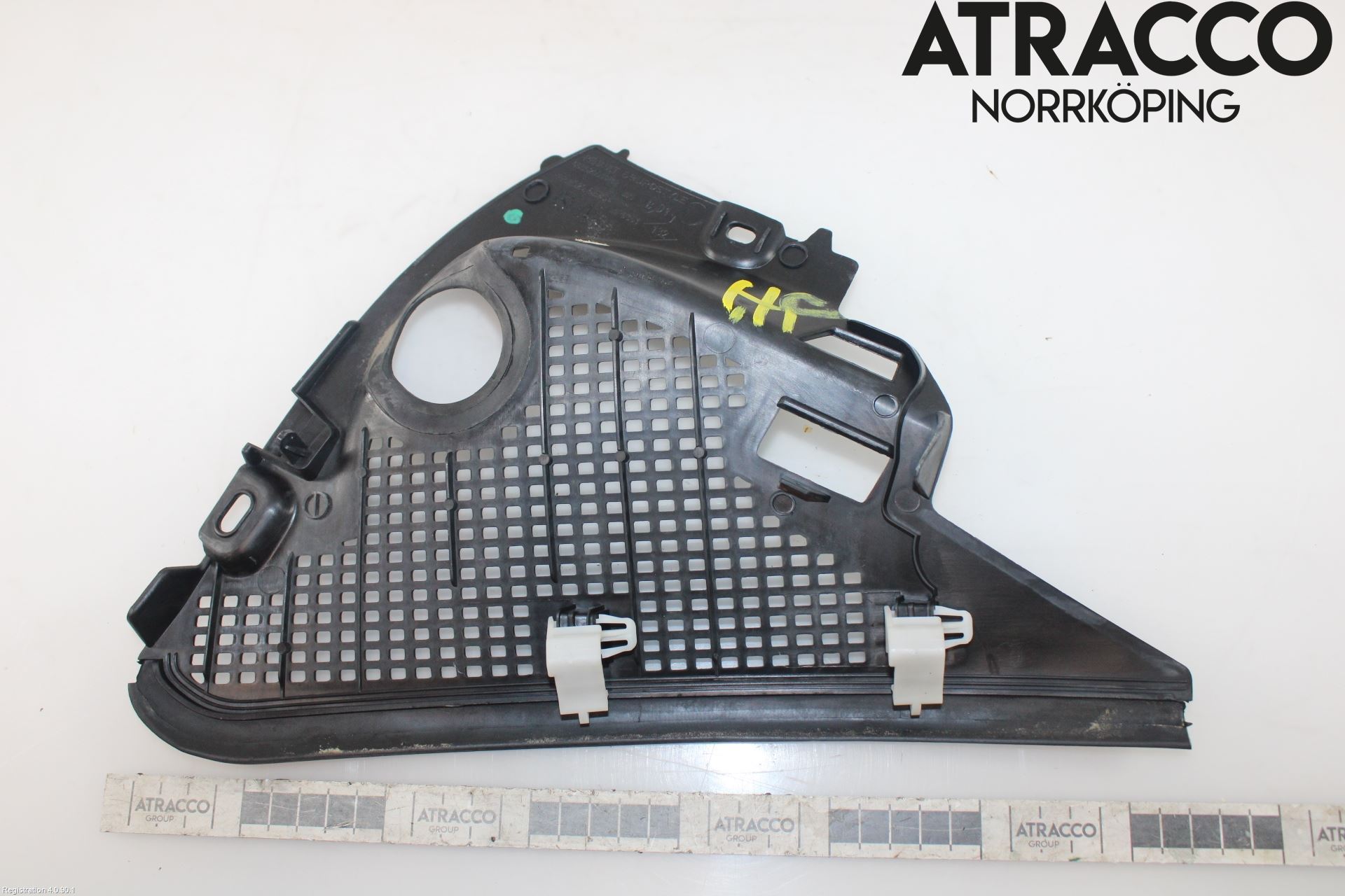 Renault SCÉNIC III / GRAND SCÉNIC 09-16 Visker Deksel-Grill-Under Frr