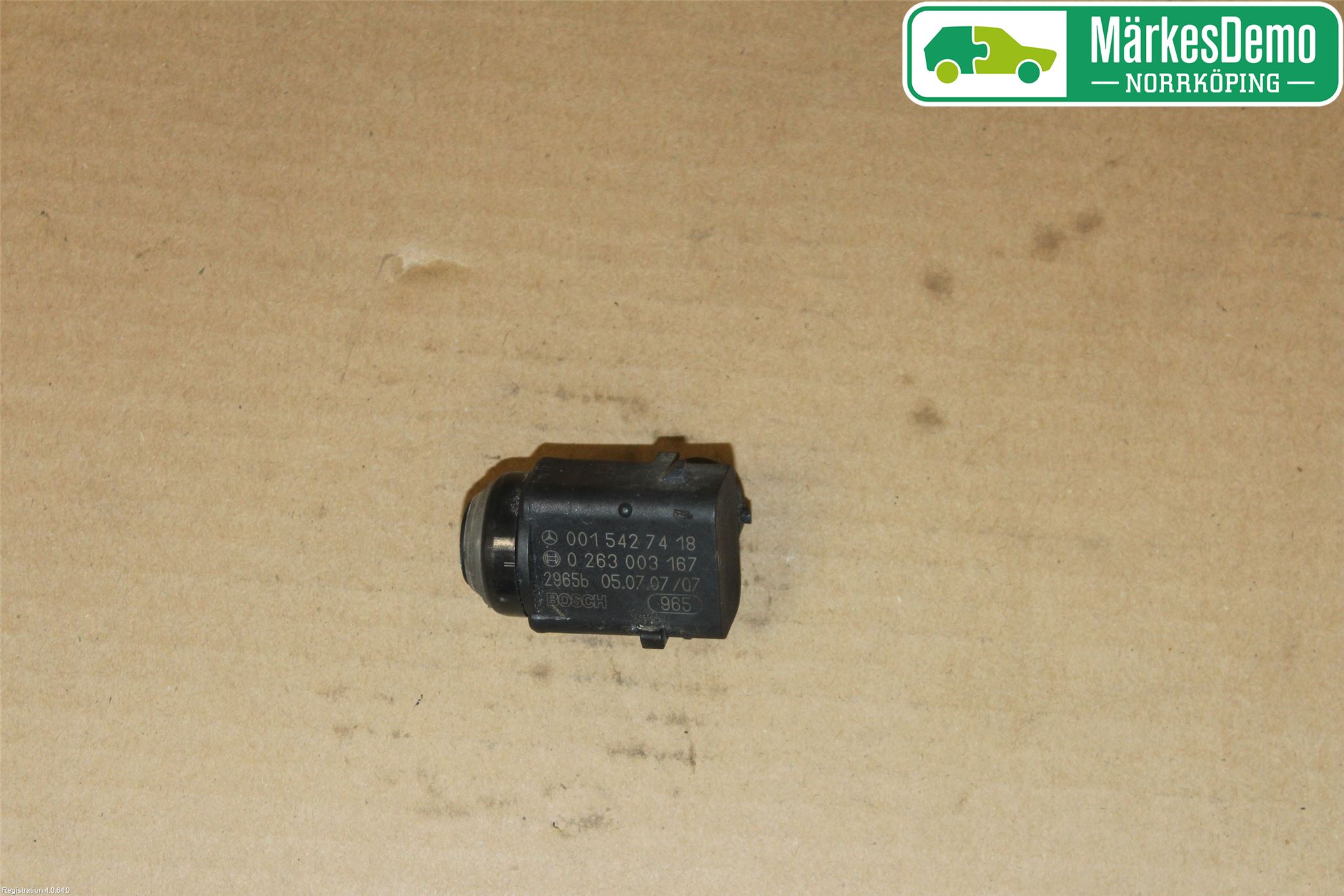 Mercedes-Benz MB E-KLASS (W211) 02-09 Sensor Parkering Front