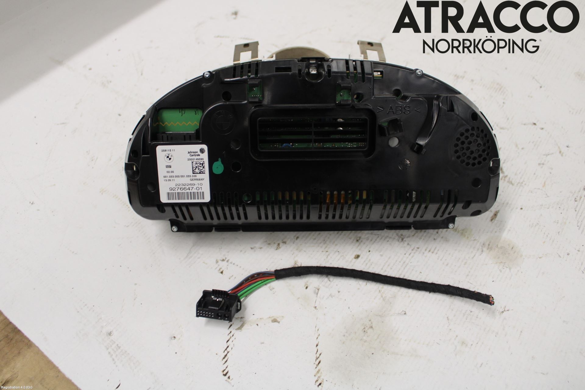 BMW 5 F10/F11/F18 09-17 Instr Kombinert