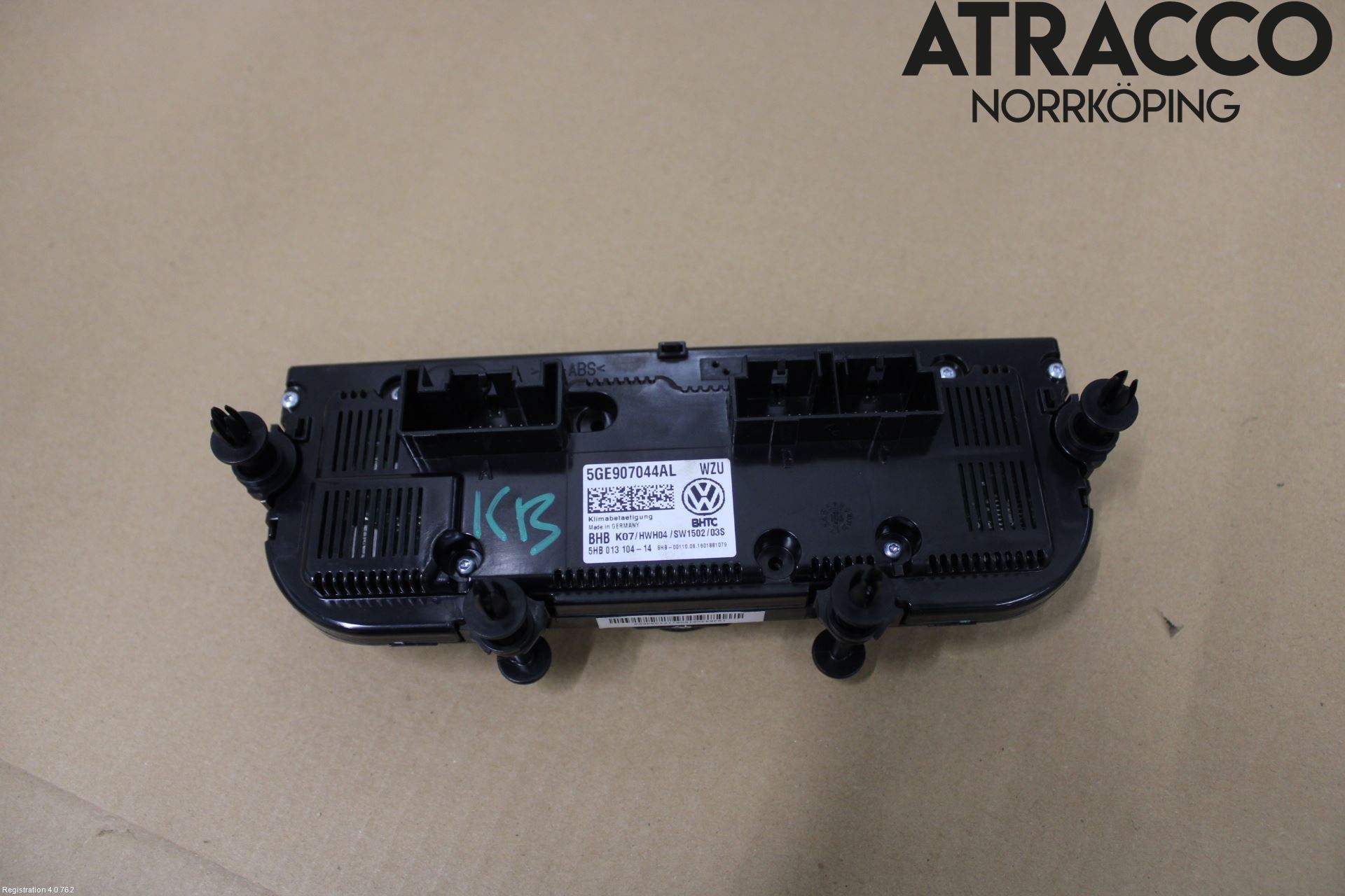 Volkswagen VW PASSAT 15-19 Varmeapparat Panel(Regulering)