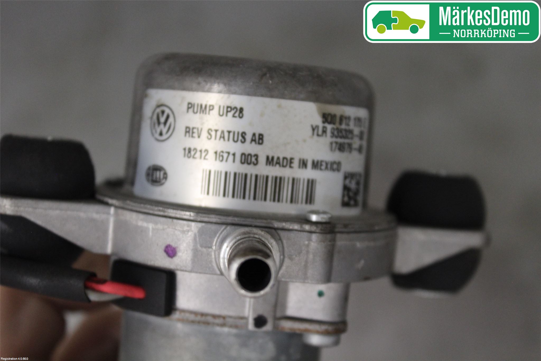 Volkswagen VW GOLF / E-GOLF VII 13-20 Vacuumpumpe