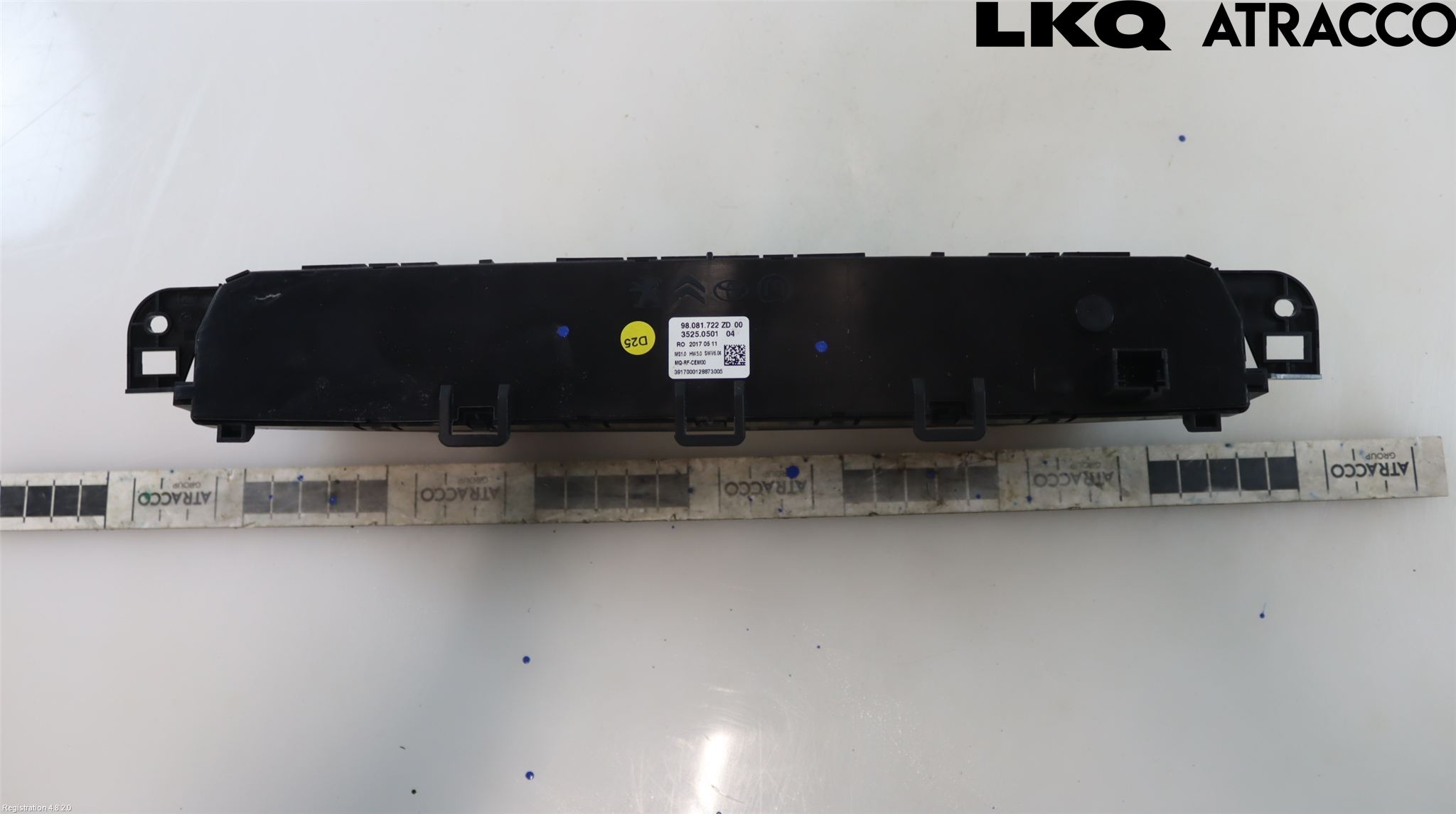 Citroen JUMPY/E-JUMPY 16- Varmeapparat Panel(Regulering)