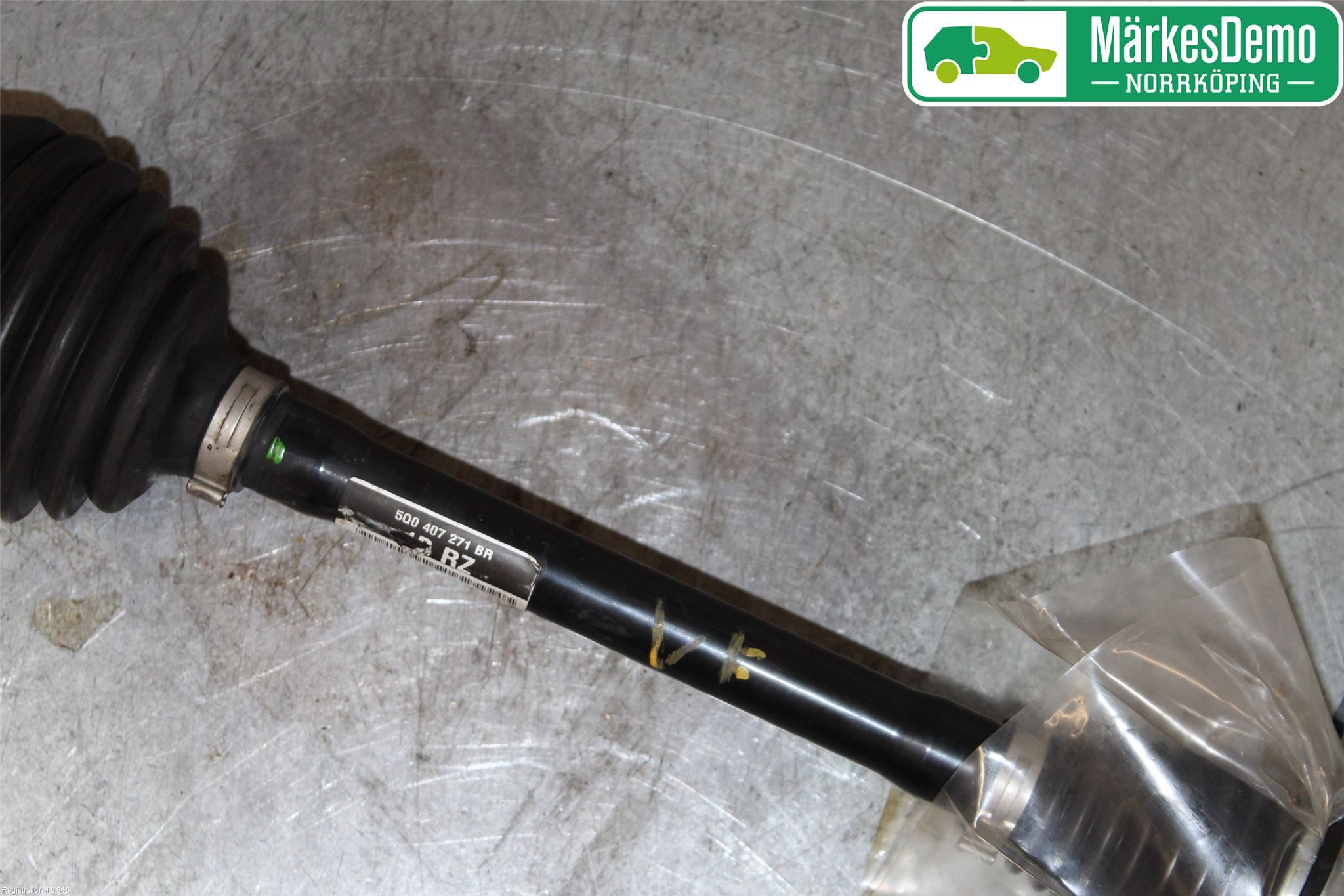 Audi A3/S3 8V 13-20 Drivaksel Foran Kompl Venstre