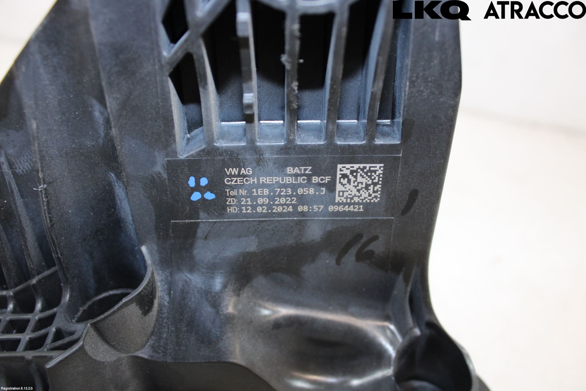 Audi Q4 E-TRON FZ 22- Bremsepedal