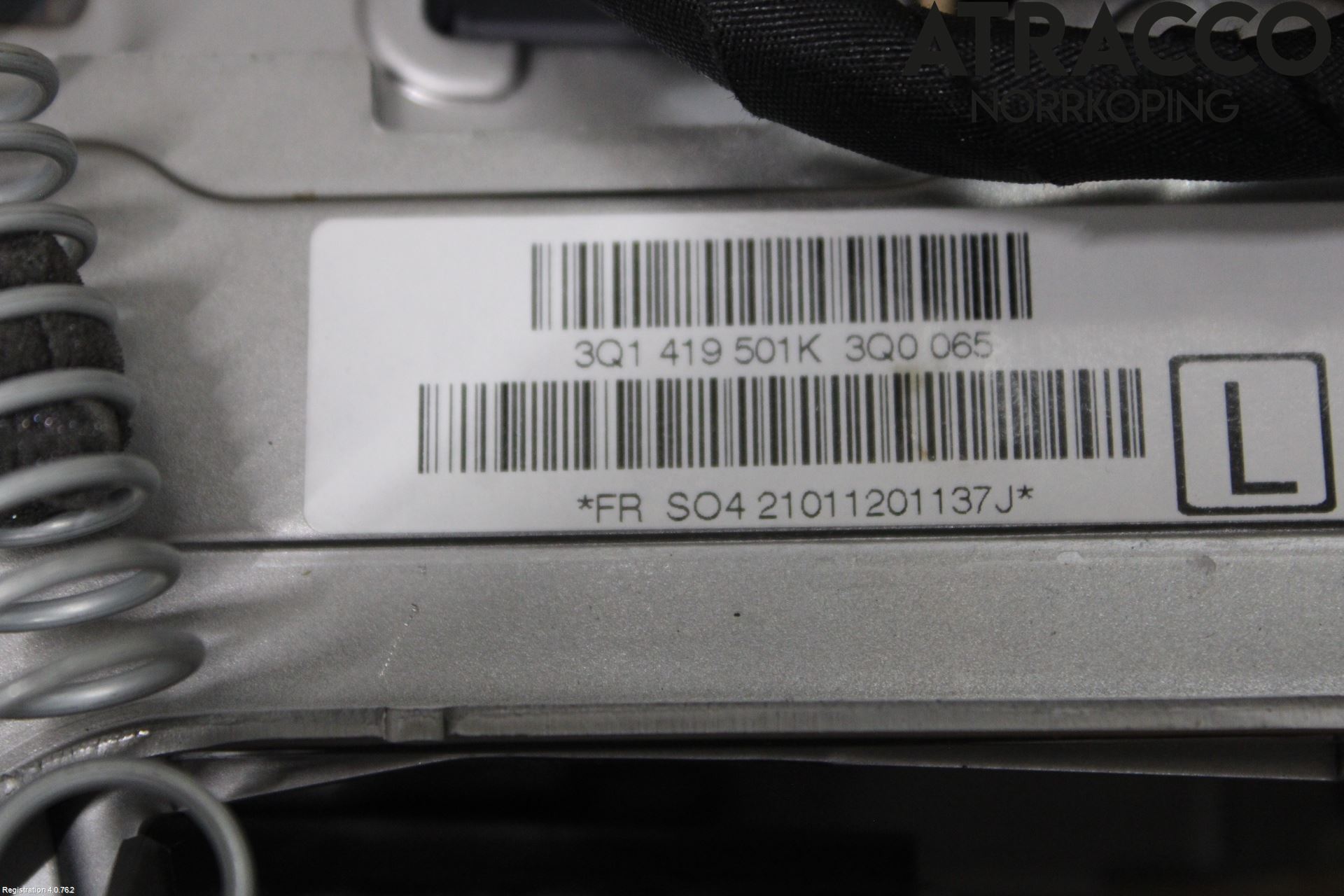 Volkswagen VW ARTEON 17- Rattakselaggregat Justerbart