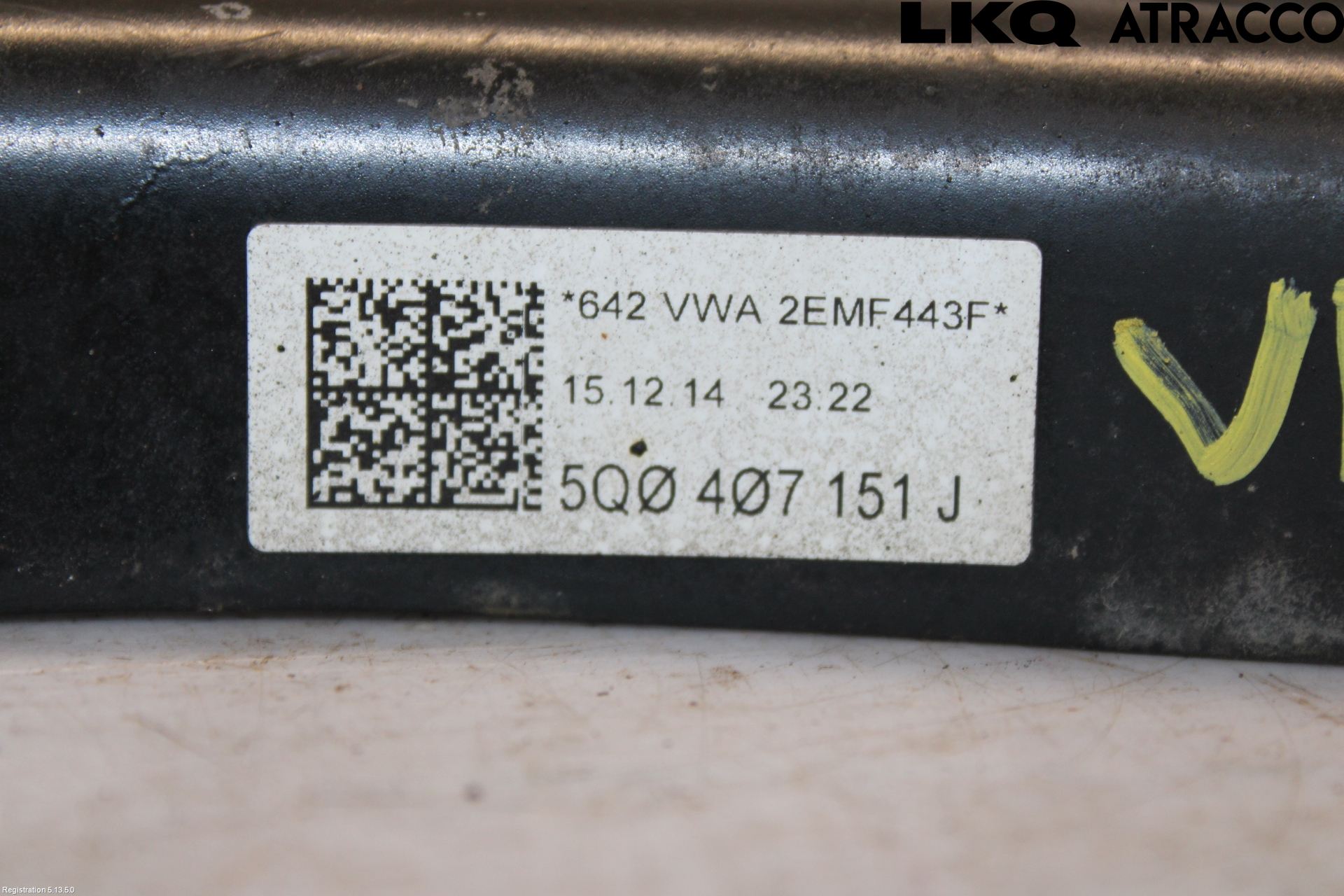 Volkswagen VW GOLF SPORTSVAN 15-20 Bærearm Foran Venstre Nedre