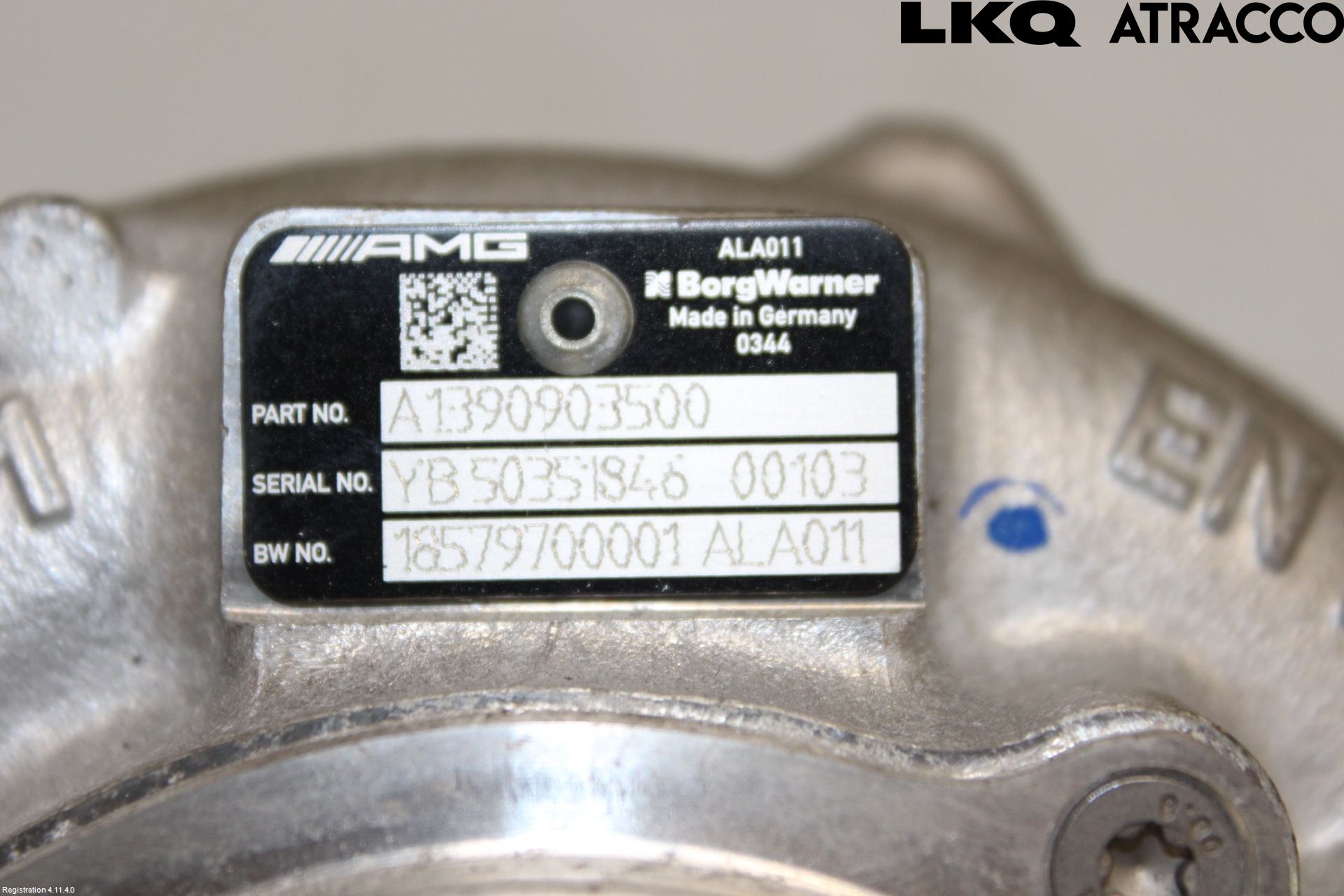 Mercedes-Benz MB CLA-KLASS (C118/X118) 19- Turboaggregat