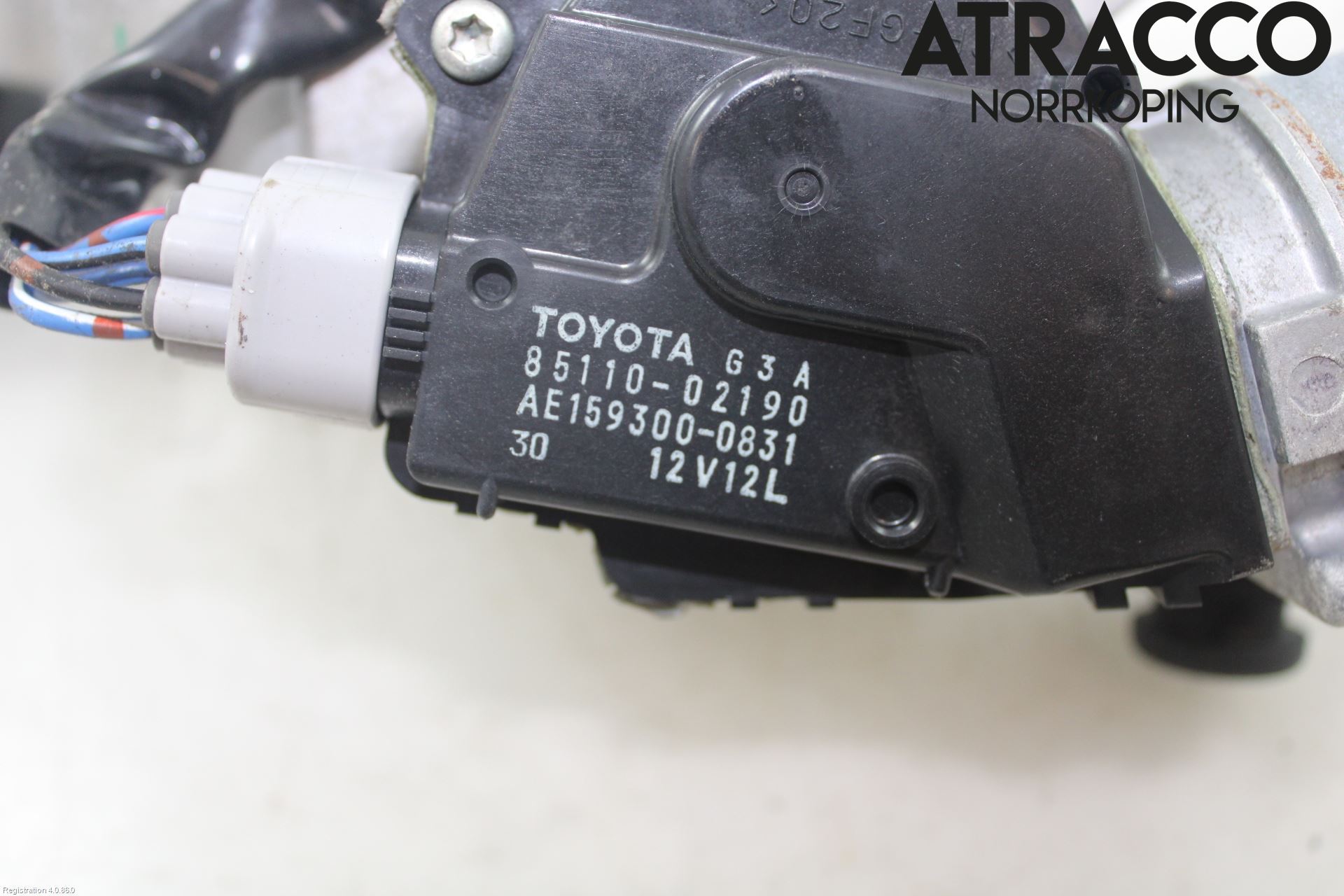 Toyota AURIS 10-12 Viskeroverføring Frontrute
