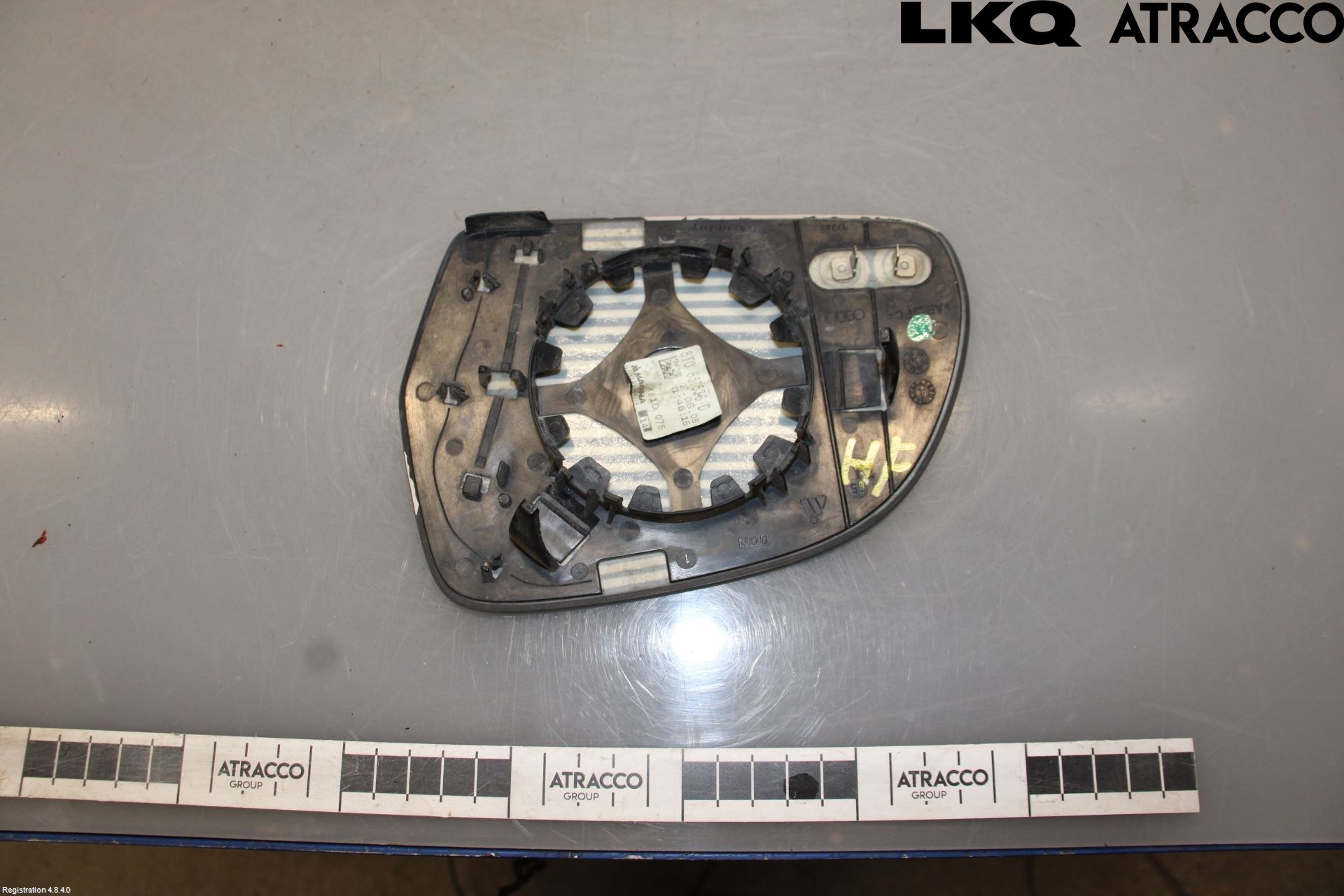 Audi A4/S4 08-11 Speil Glass H