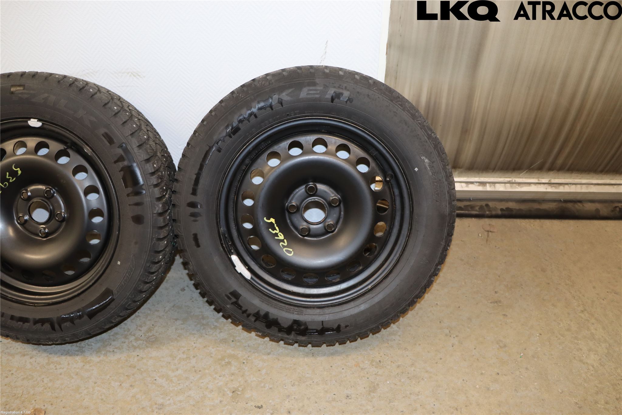 Volkswagen VW TIGUAN 16-24 Dekk Vinter På Stål Felg 4Stk