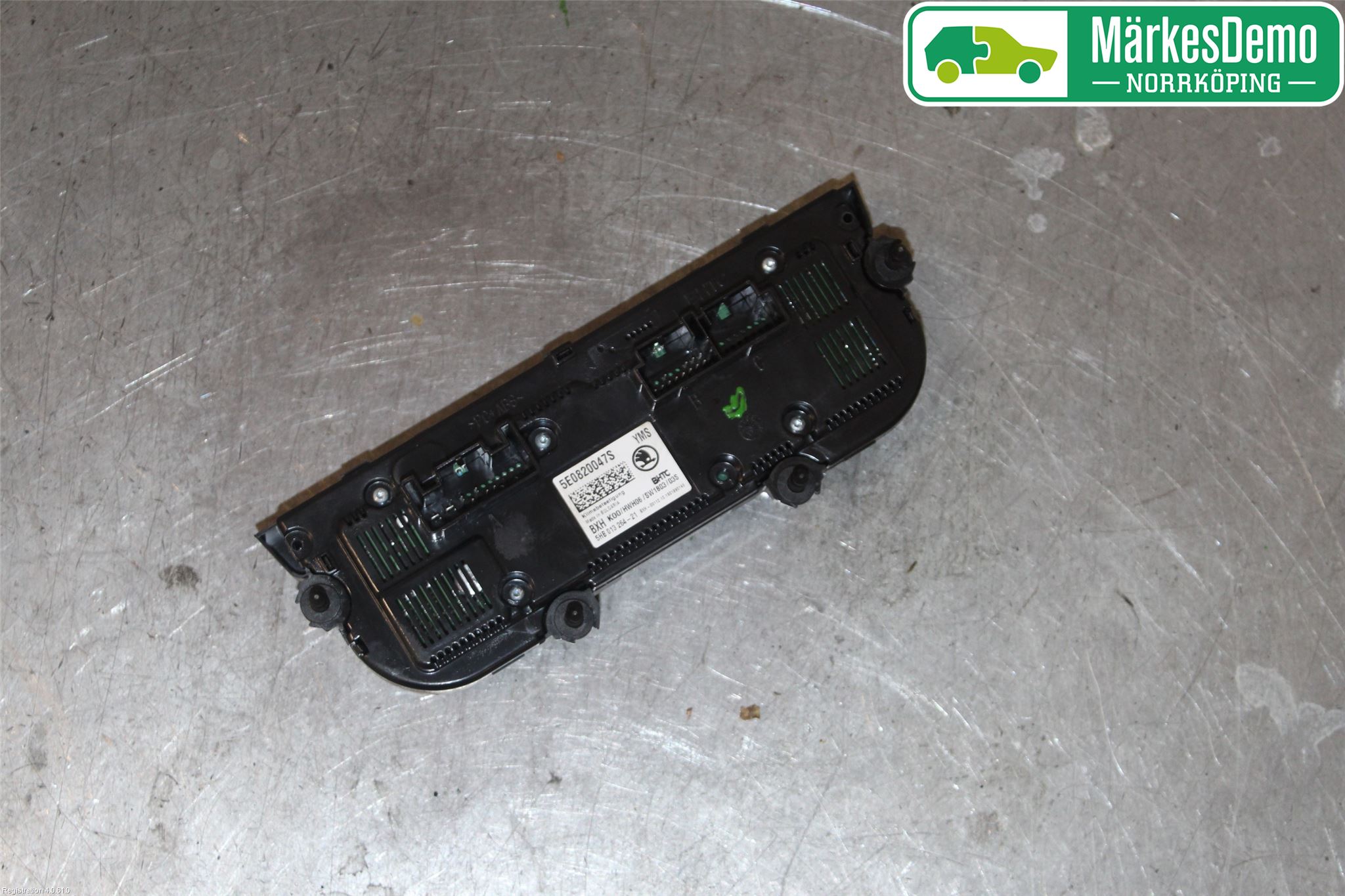 Skoda OCTAVIA (5E) 13-20 Varmeapparat Panel(Regulering)