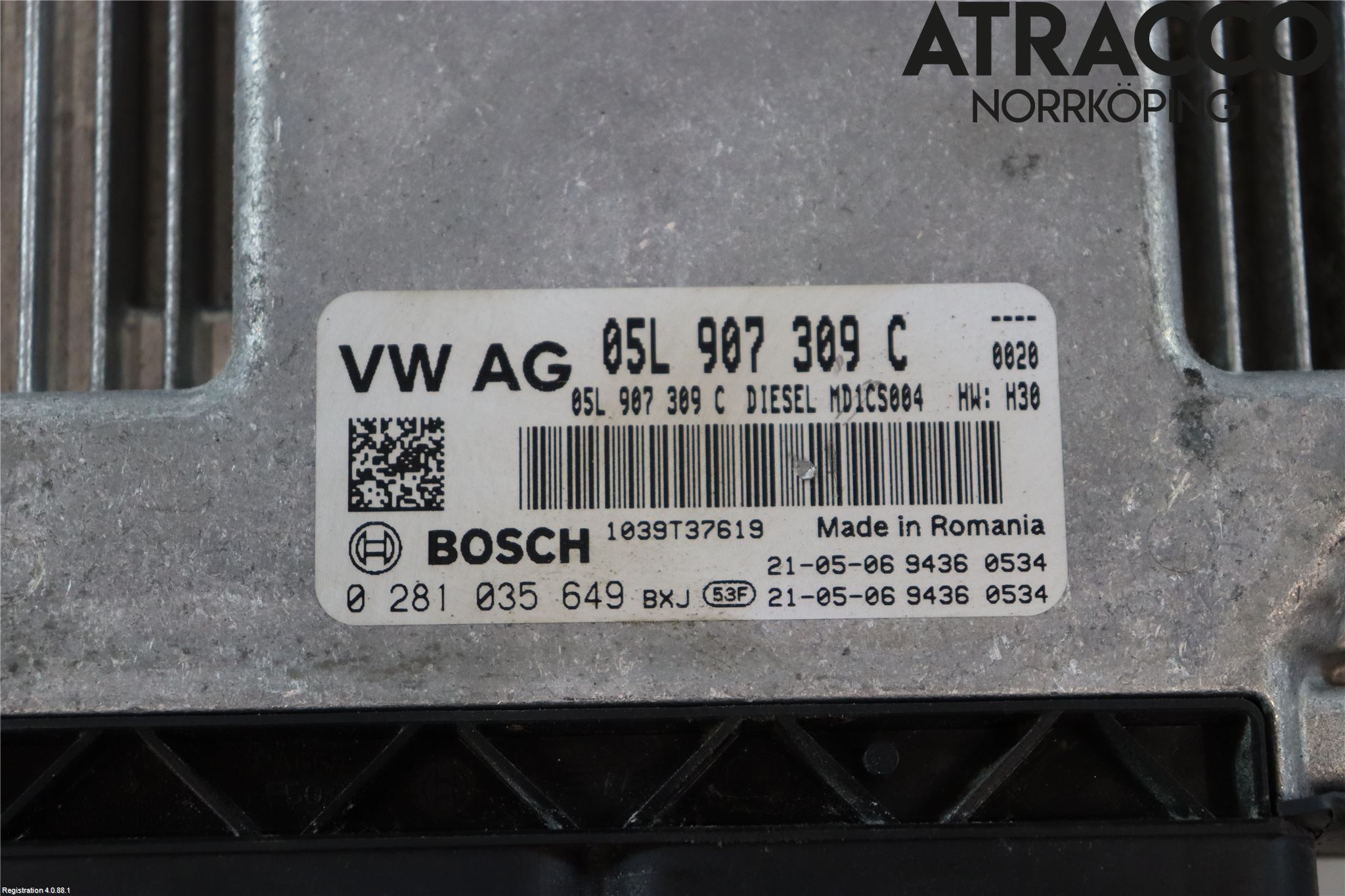Volkswagen VW GOLF / E-GOLF VIII 20- Styreenhet Dieselpumpe