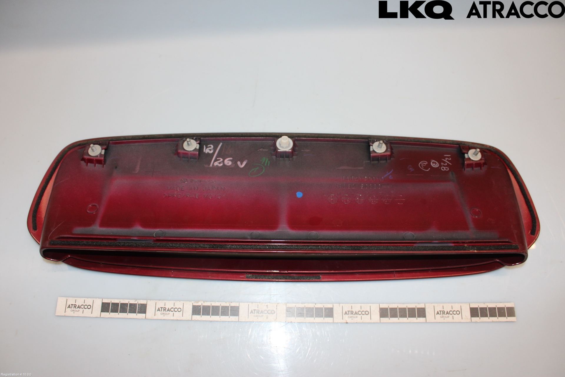 Subaru LEGACY 10-14 Panser Luftinntak Oppå