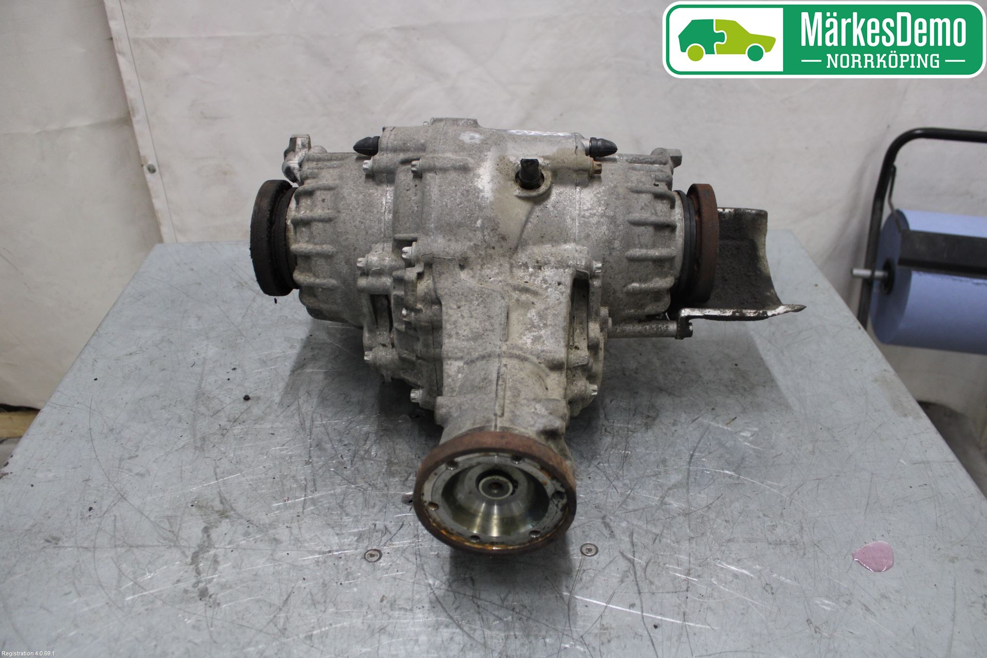 Audi A4/S4 08-11 Bakaksel Kardang Bak -Diff