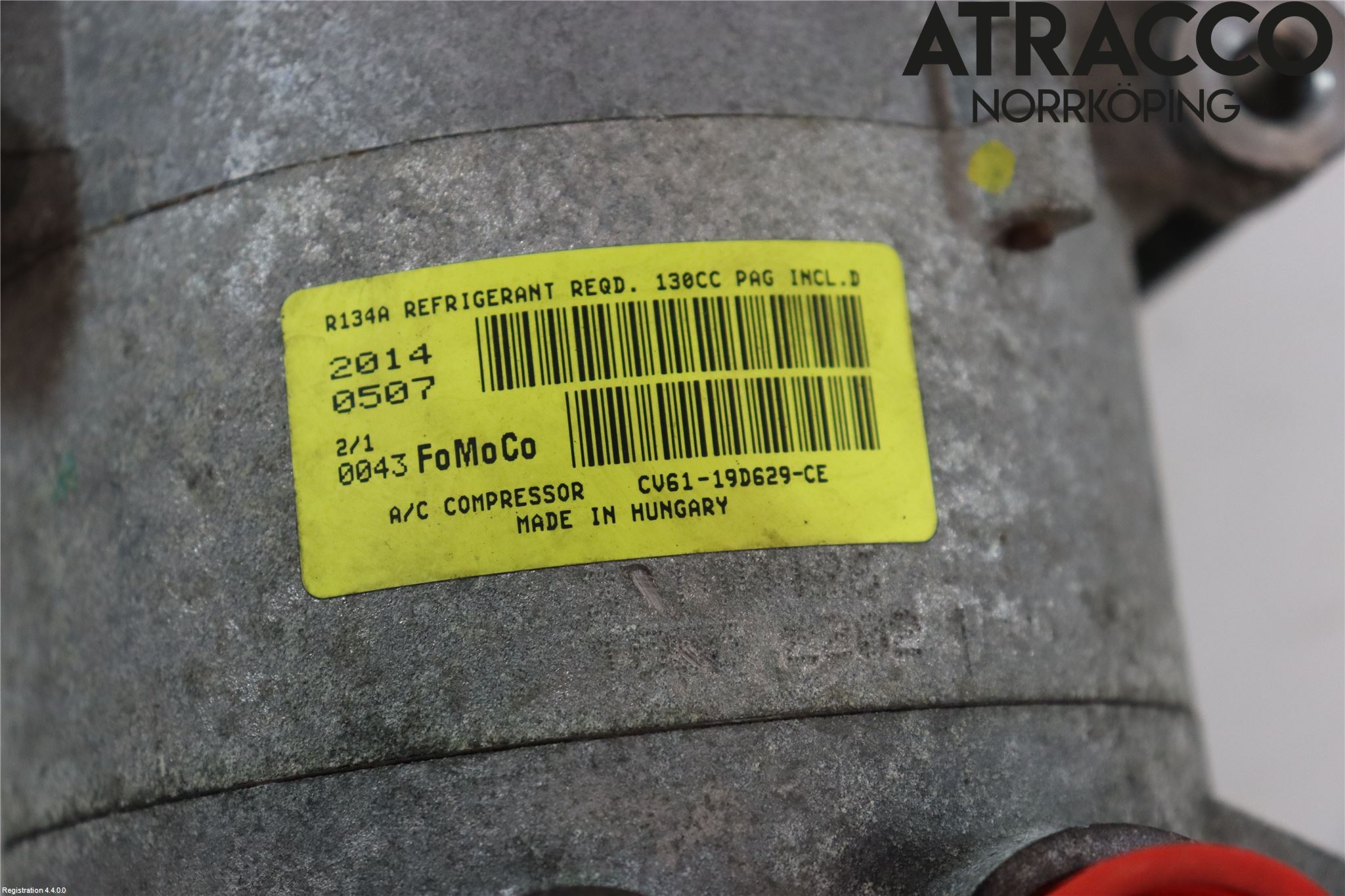 Ford TRANSIT/TOURNEO CONNECT 13-22 Varme Ac Kompressor