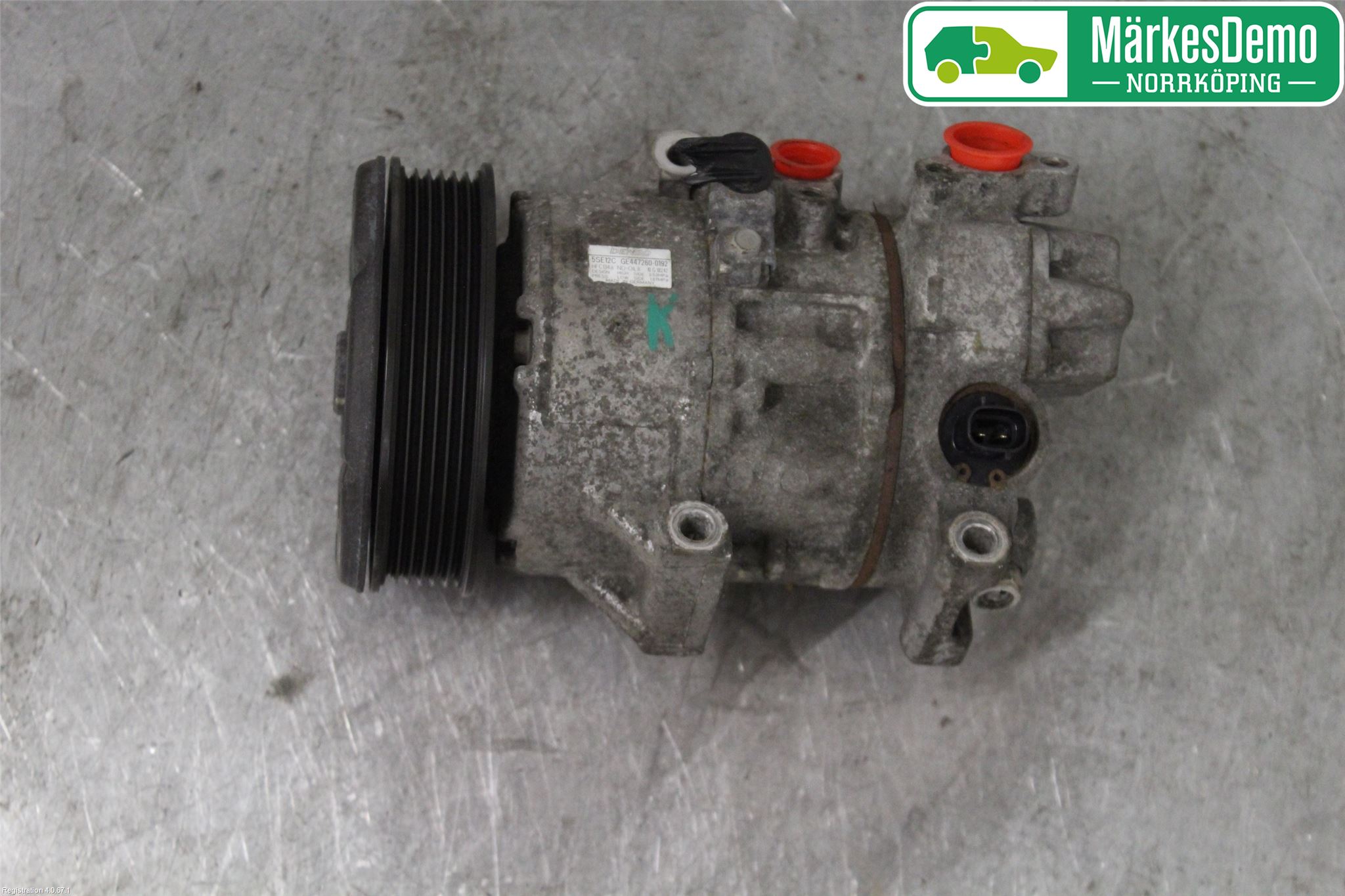Toyota COROLLA VERSO 04-07 Varme Ac Kompressor