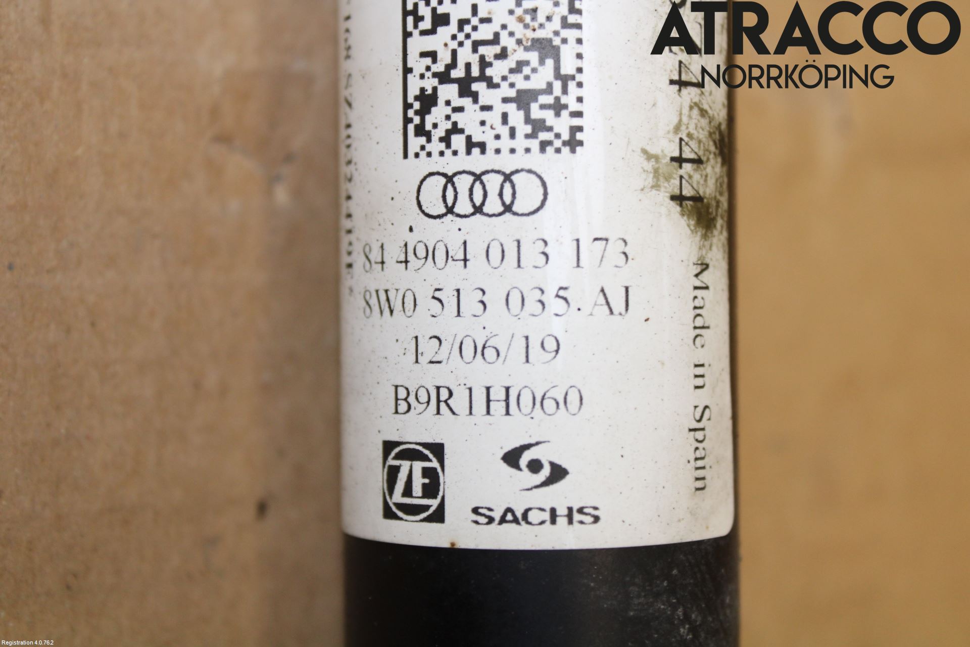 Audi A5 17- Støtdemper Bak