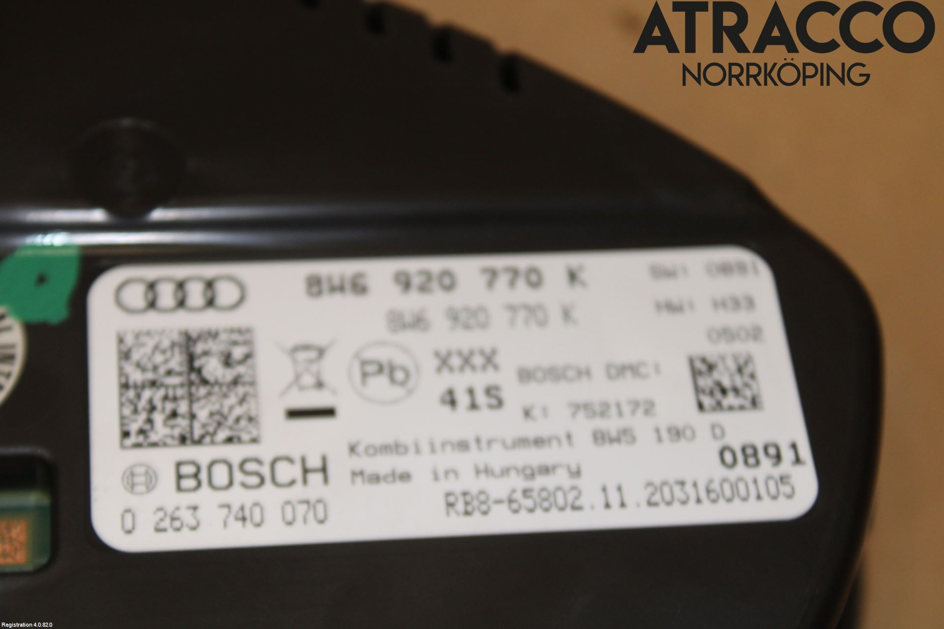 Audi A5 17- Instr Kombinert