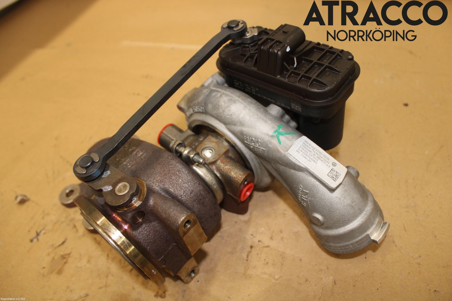 Volkswagen VW GOLF / E-GOLF VII 13-20 Turboaggregat
