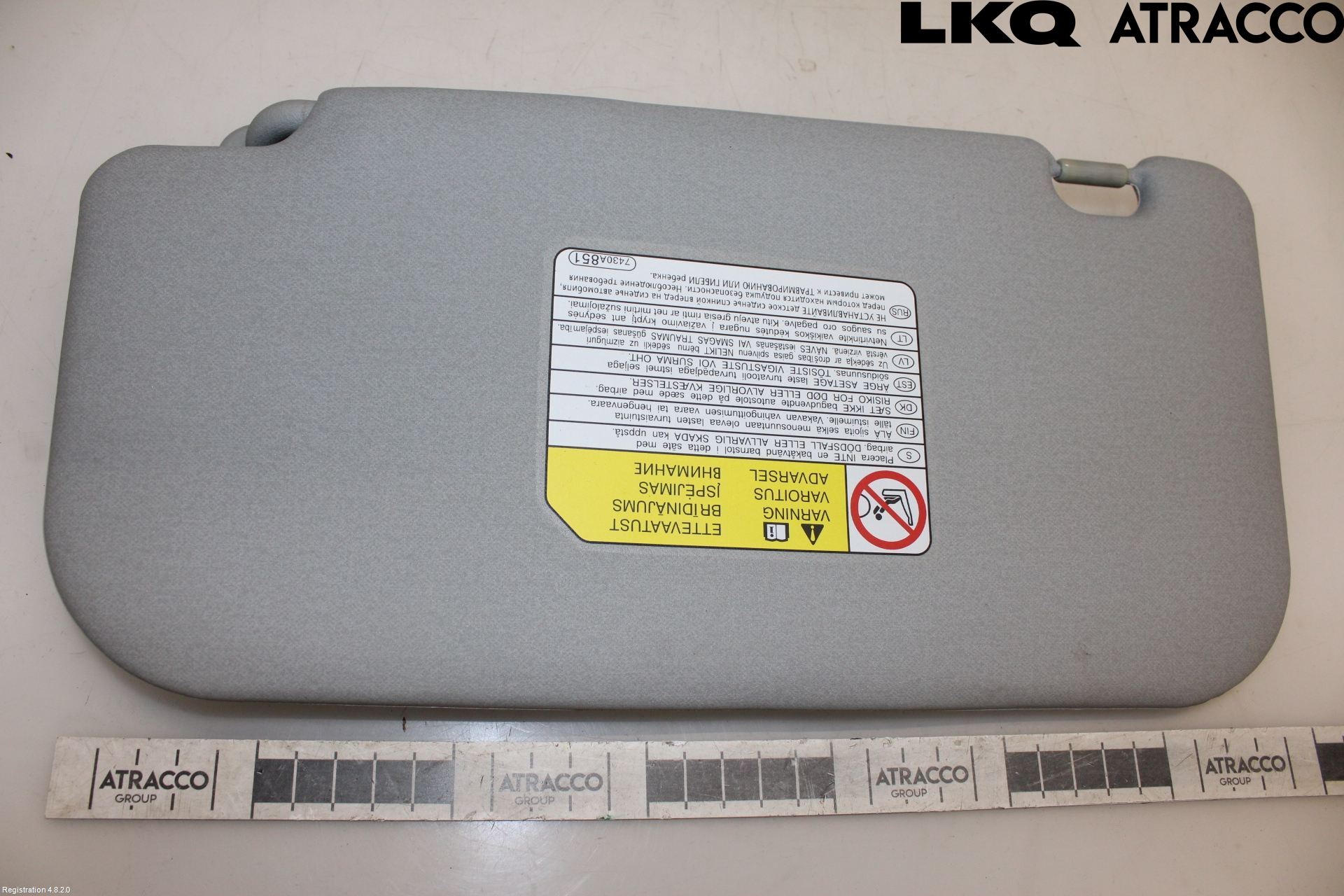 Mitsubishi LANCER 07-14 Innr Solskjerm