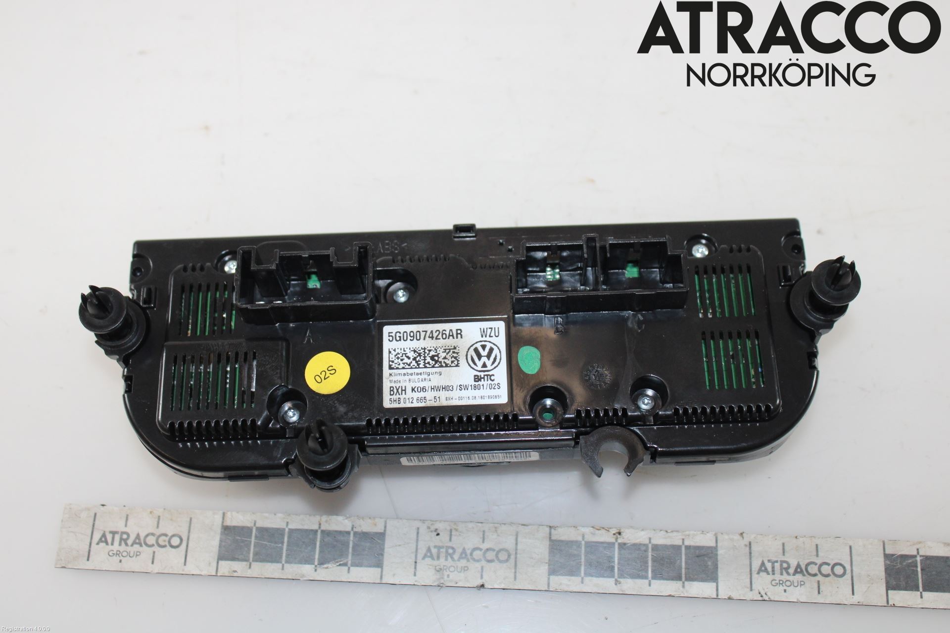 Volkswagen VW GOLF / E-GOLF VII 13-20 Varmeapparat Panel(Regulering)