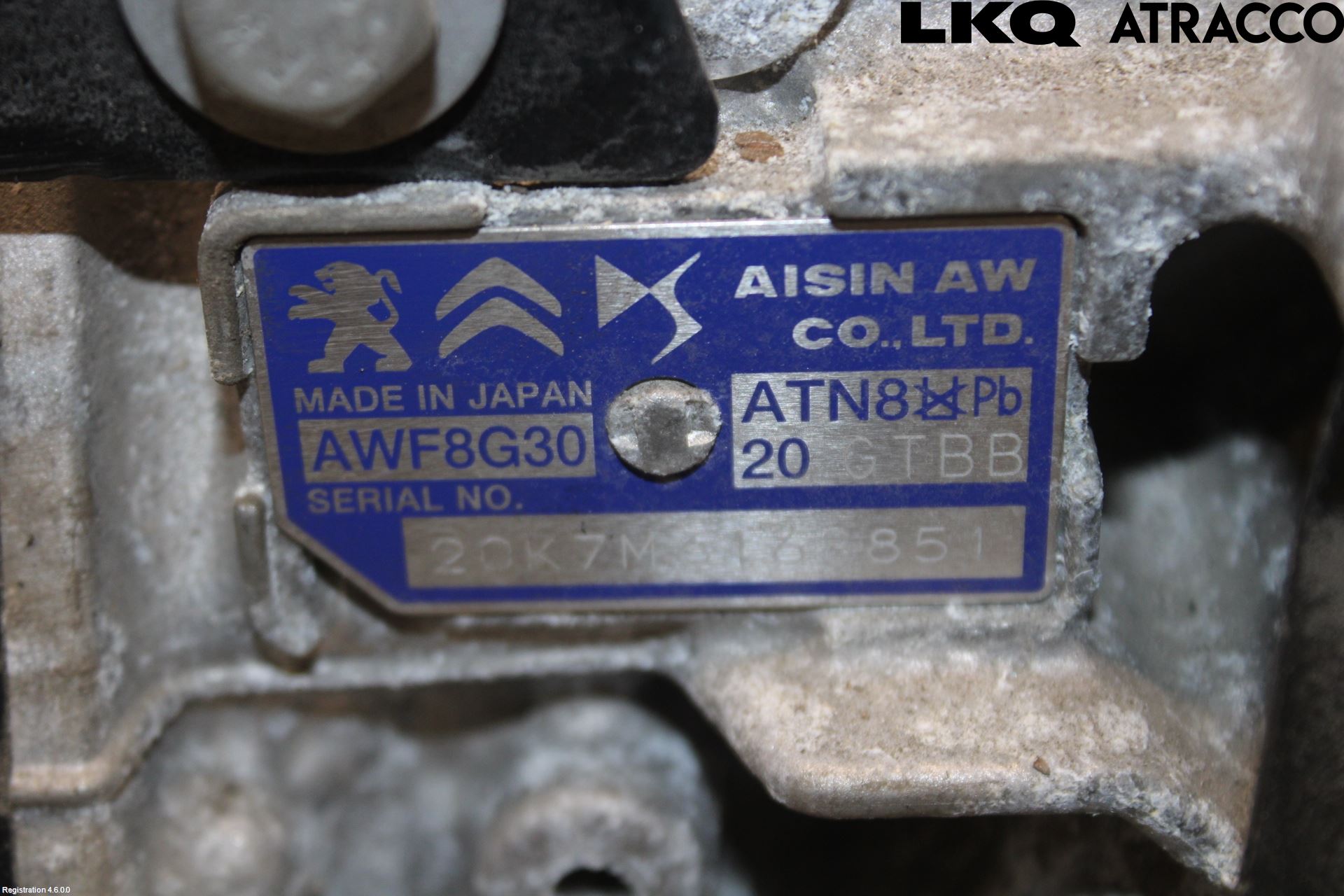 Peugeot 208/E-208 20- Gearkasse Automat