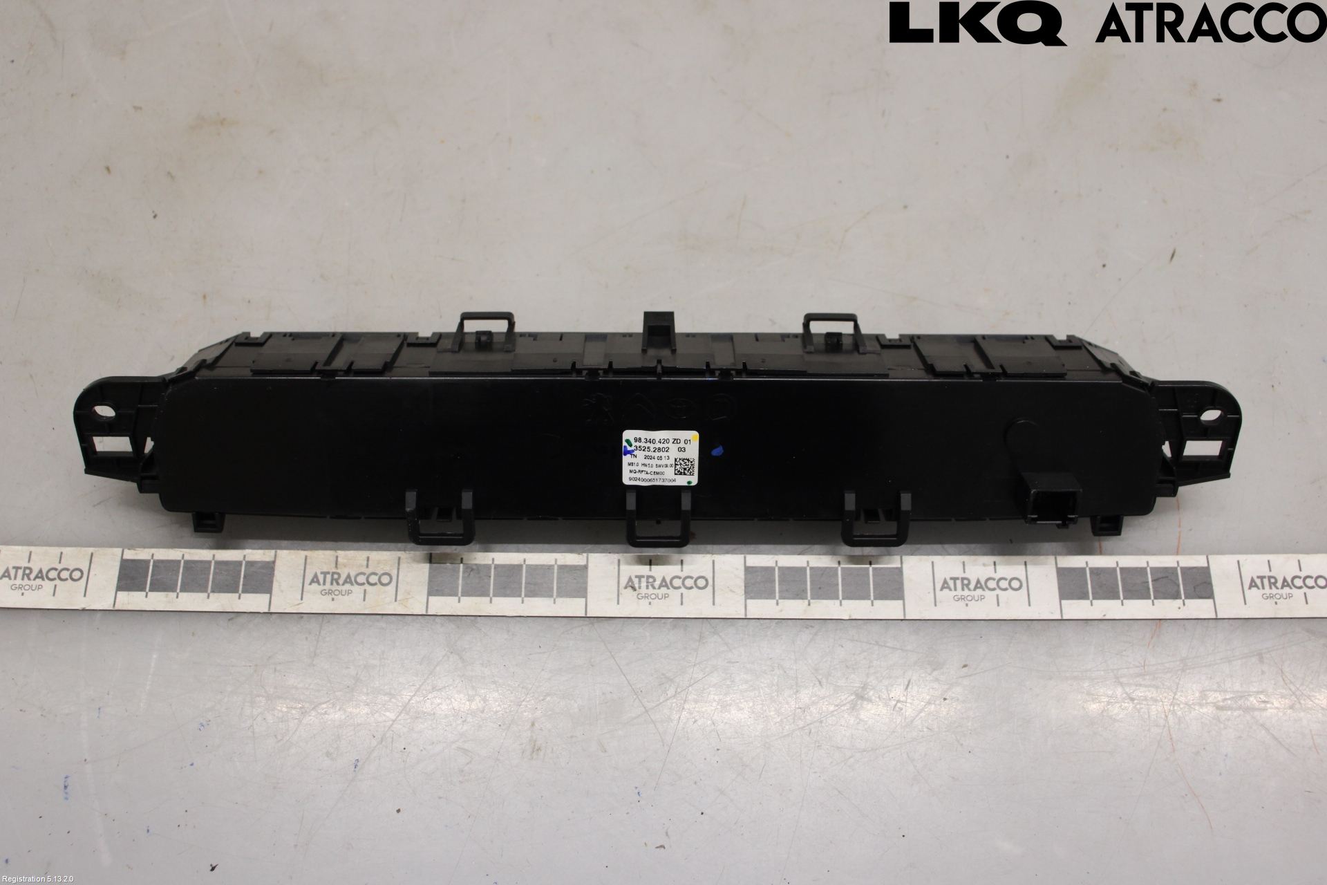 Opel COMBO E 19- Varme Ac Betjening-Display