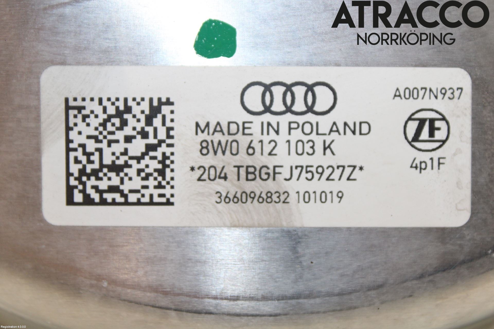 Audi A4/S4 B9 20- Bremseservo