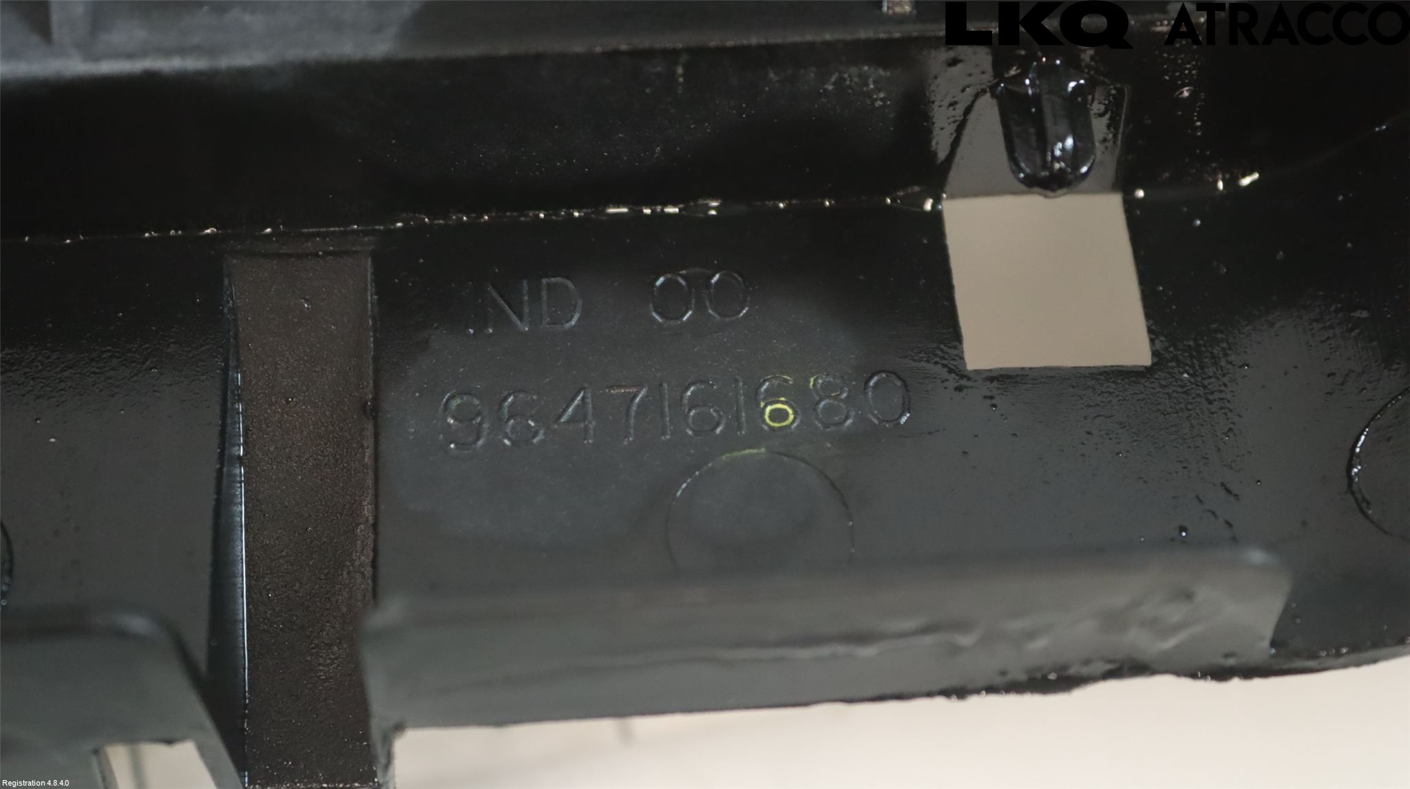 Citroen C3 -04 Panserlåsplate-Bjelke