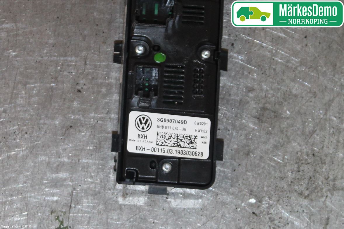 Volkswagen VW TIGUAN 16-24 Varmeapparat Panel(Regulering)