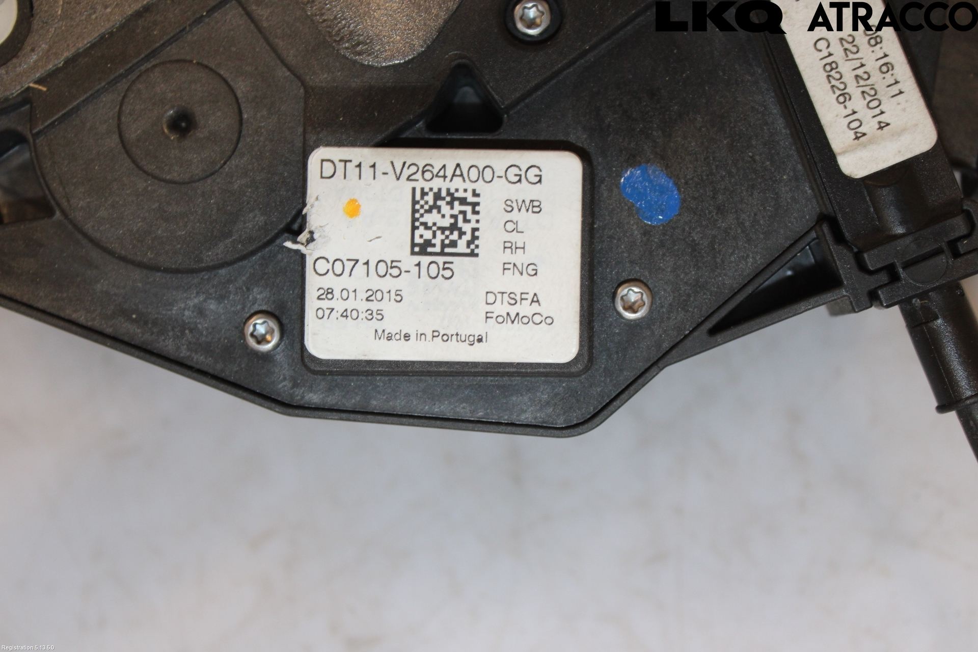 Ford TRANSIT/TOURNEO CONNECT 13-22 Dørlås - Låsekasse
