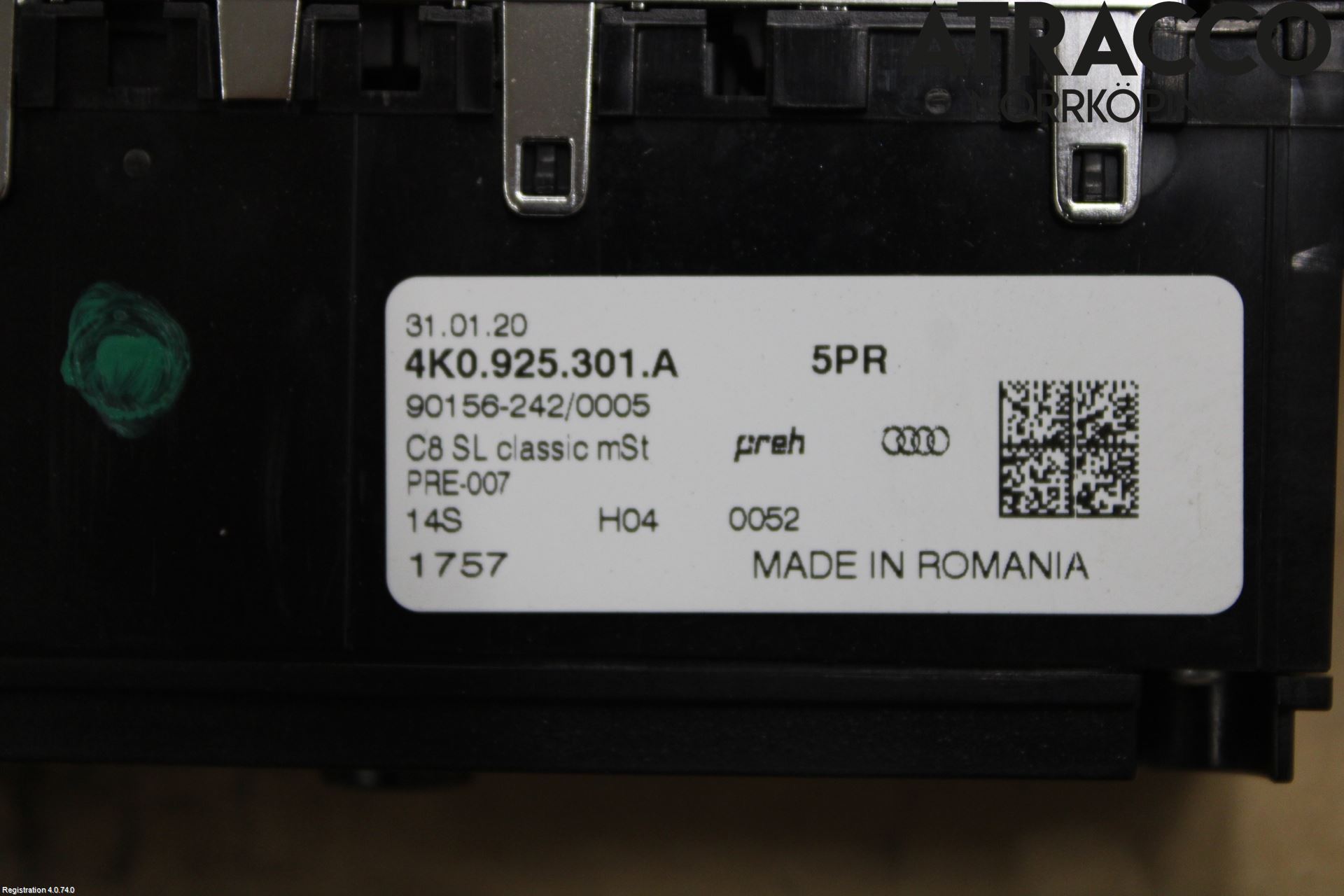 Audi A6 F2/C8 19- Bryter Multifunksjon