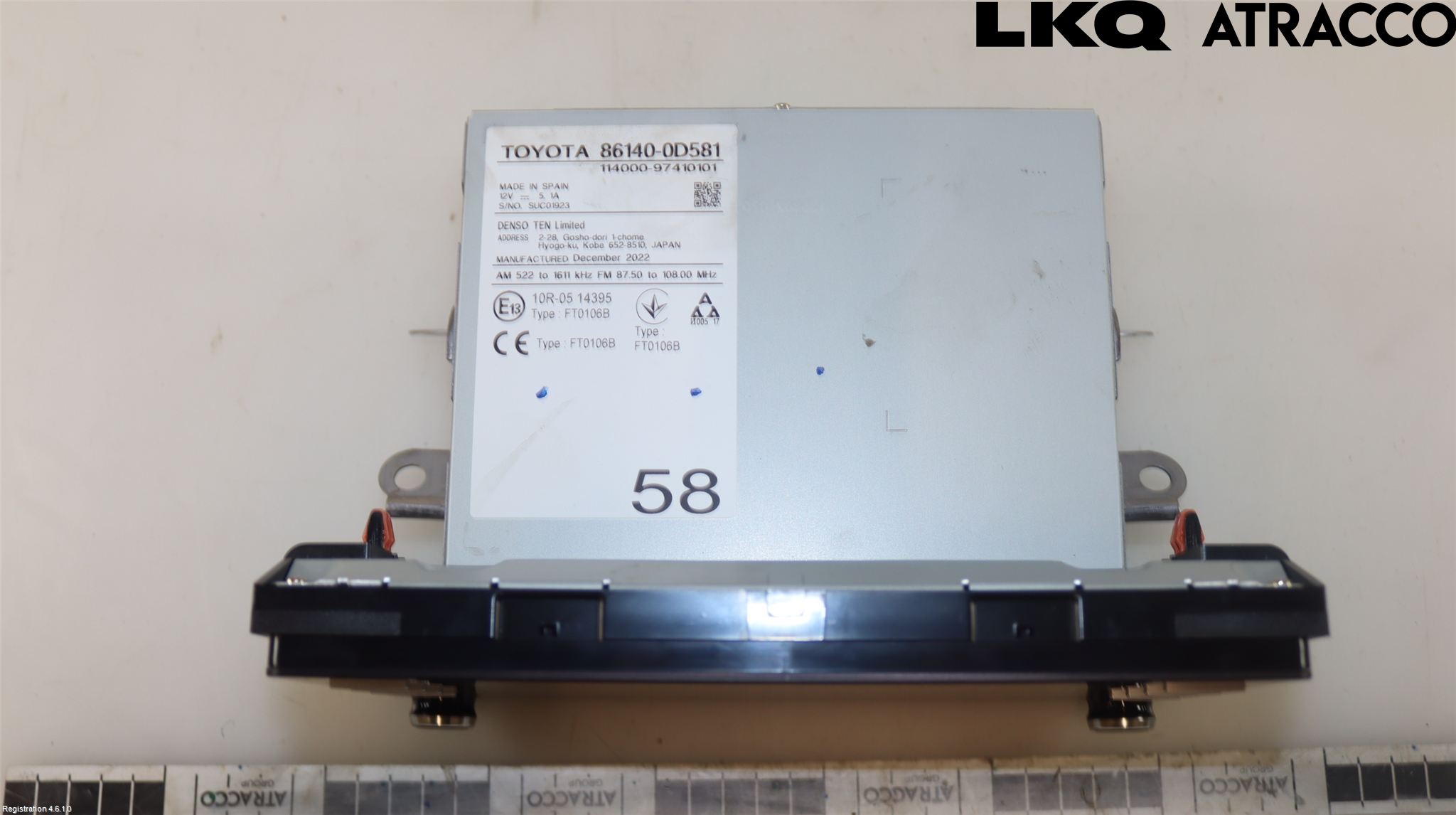 Toyota YARIS XP21 20- Stereo Radio Med Cd