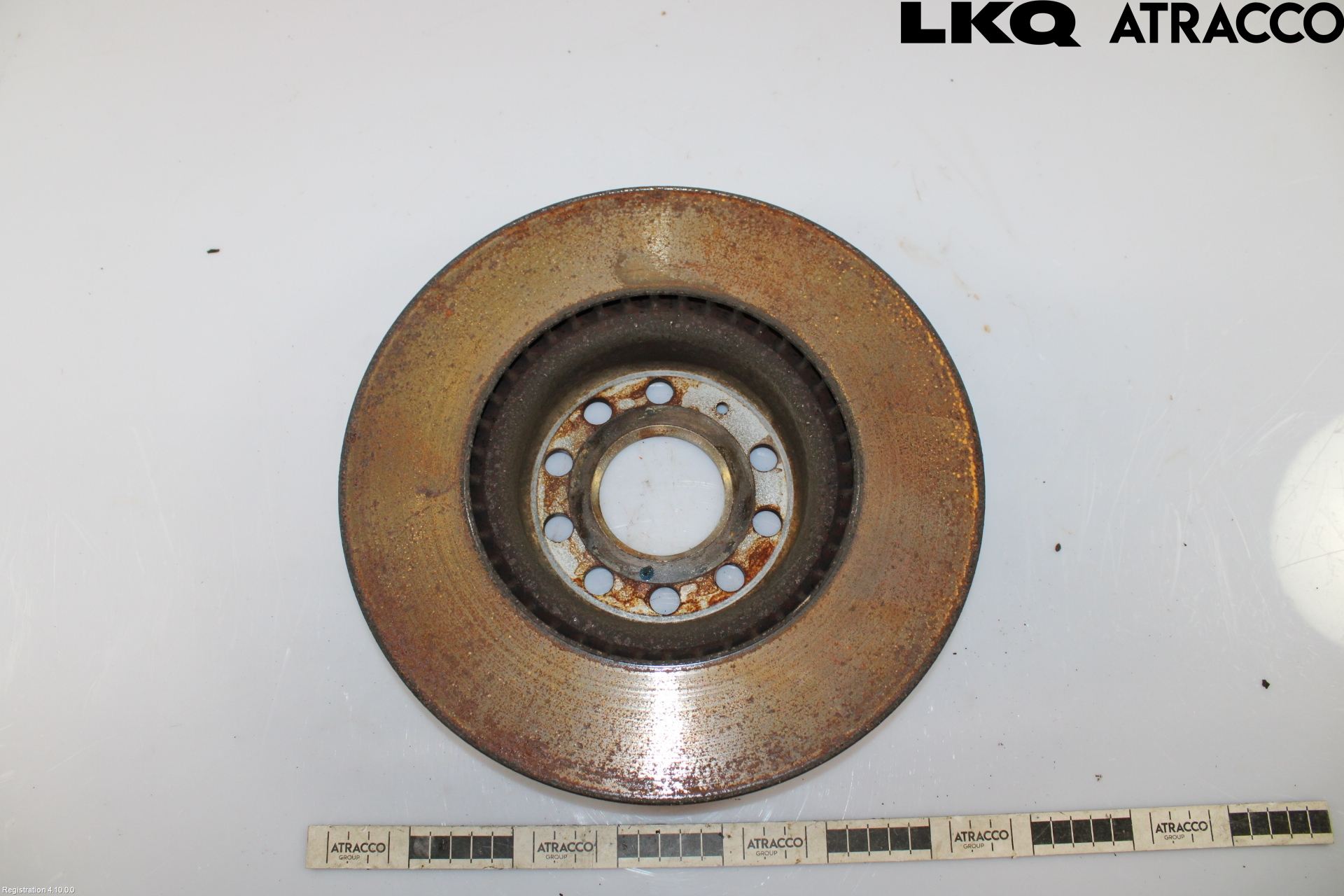 Volkswagen VW TIGUAN 07-16 Bremseskive Foran