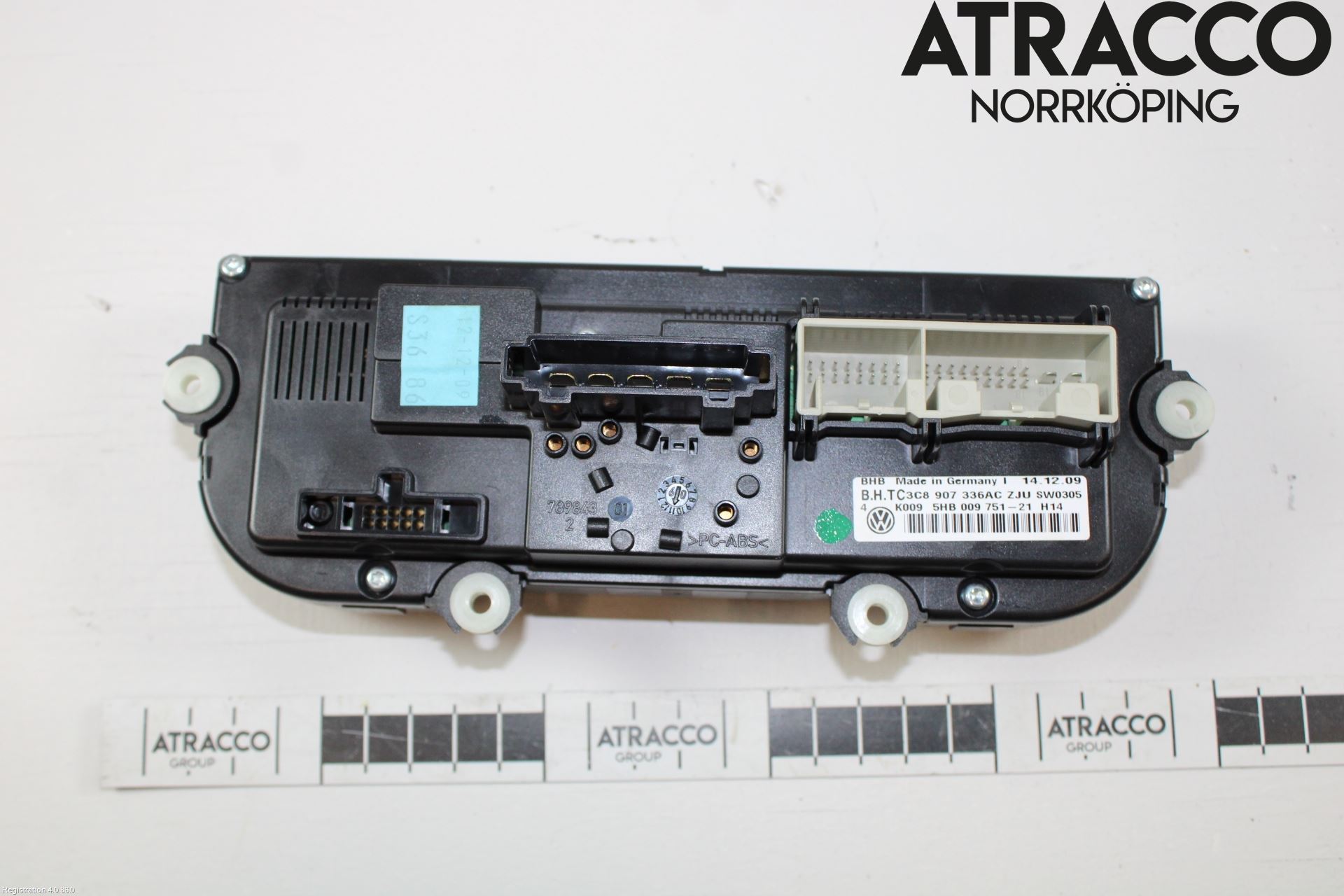 Volkswagen VW GOLF VI 09-13 Varmeapparat Panel(Regulering)