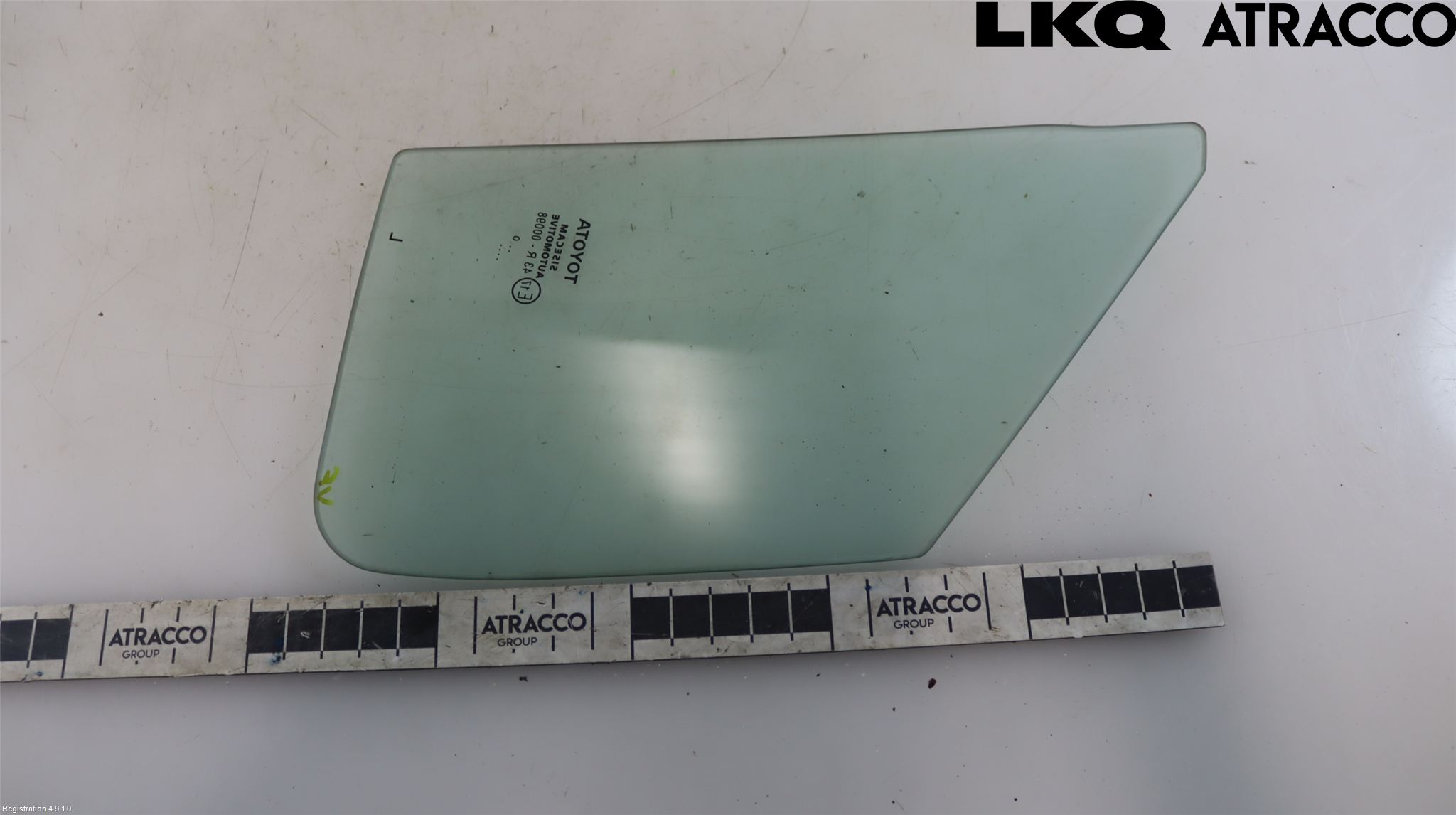 Toyota COROLLA 19- Dørrute Foran Høyre Trekant
