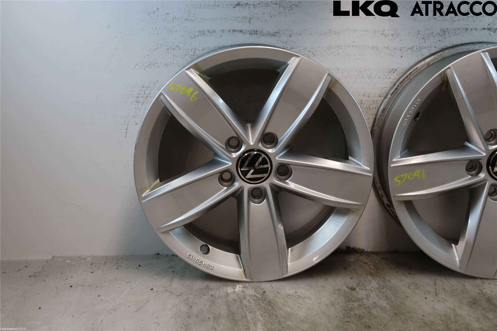 Volkswagen VW T-ROC 18- Felg Aluminium Sett 4Stk