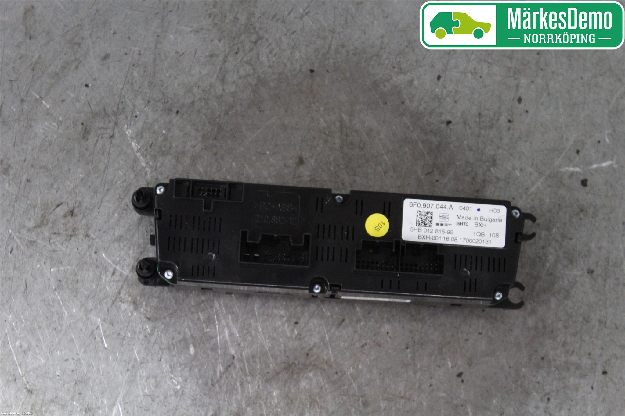 Seat IBIZA V 17-20 Varmeapparat Panel(Regulering)