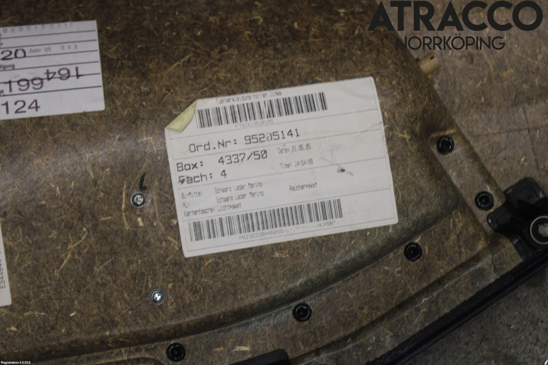 BMW 5 E60/61 Sed/Tou 02-10 Innr Dørtrekk Venstre