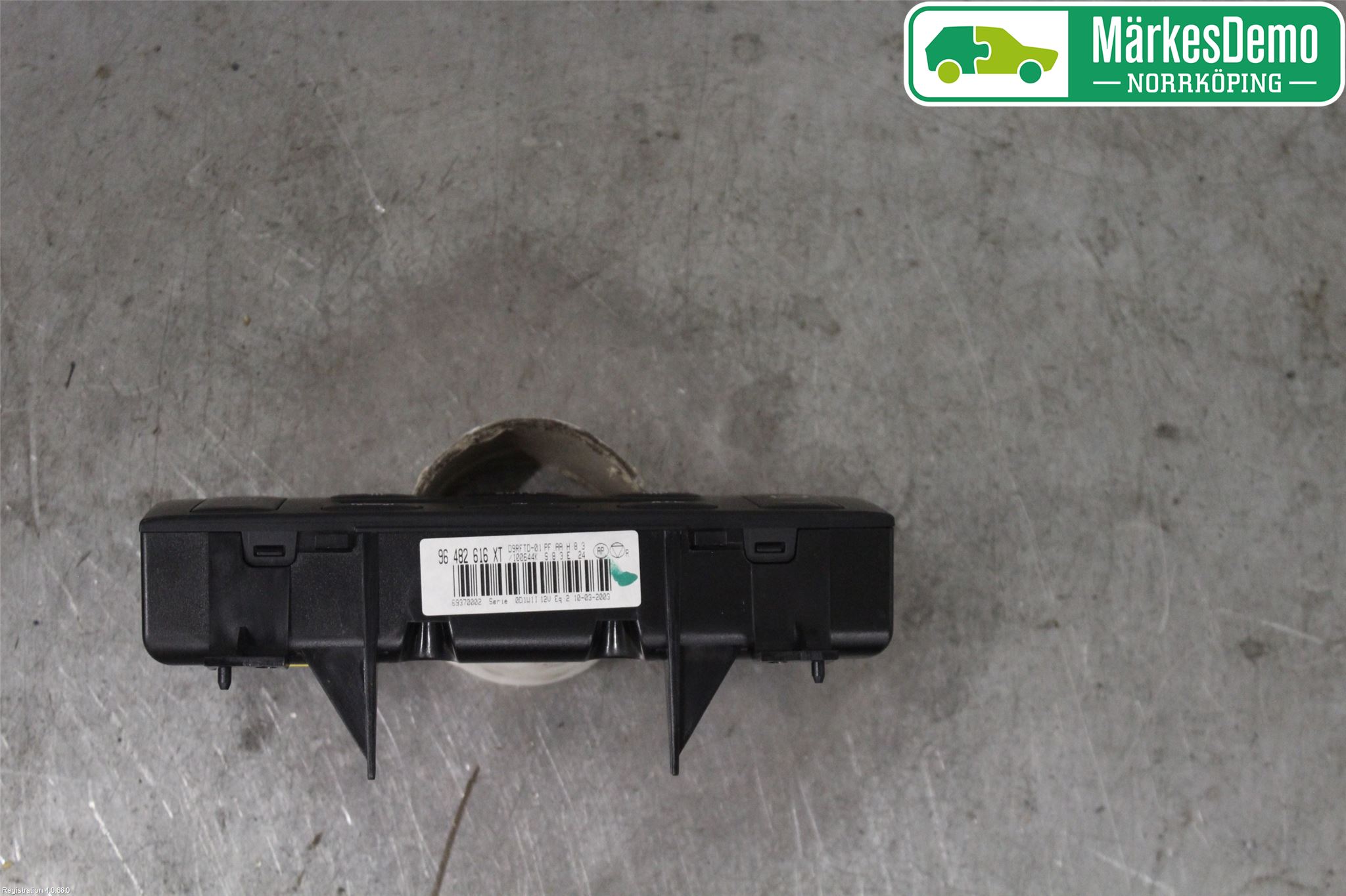Peugeot 406     99-04 Varmeapparat Panel(Regulering)