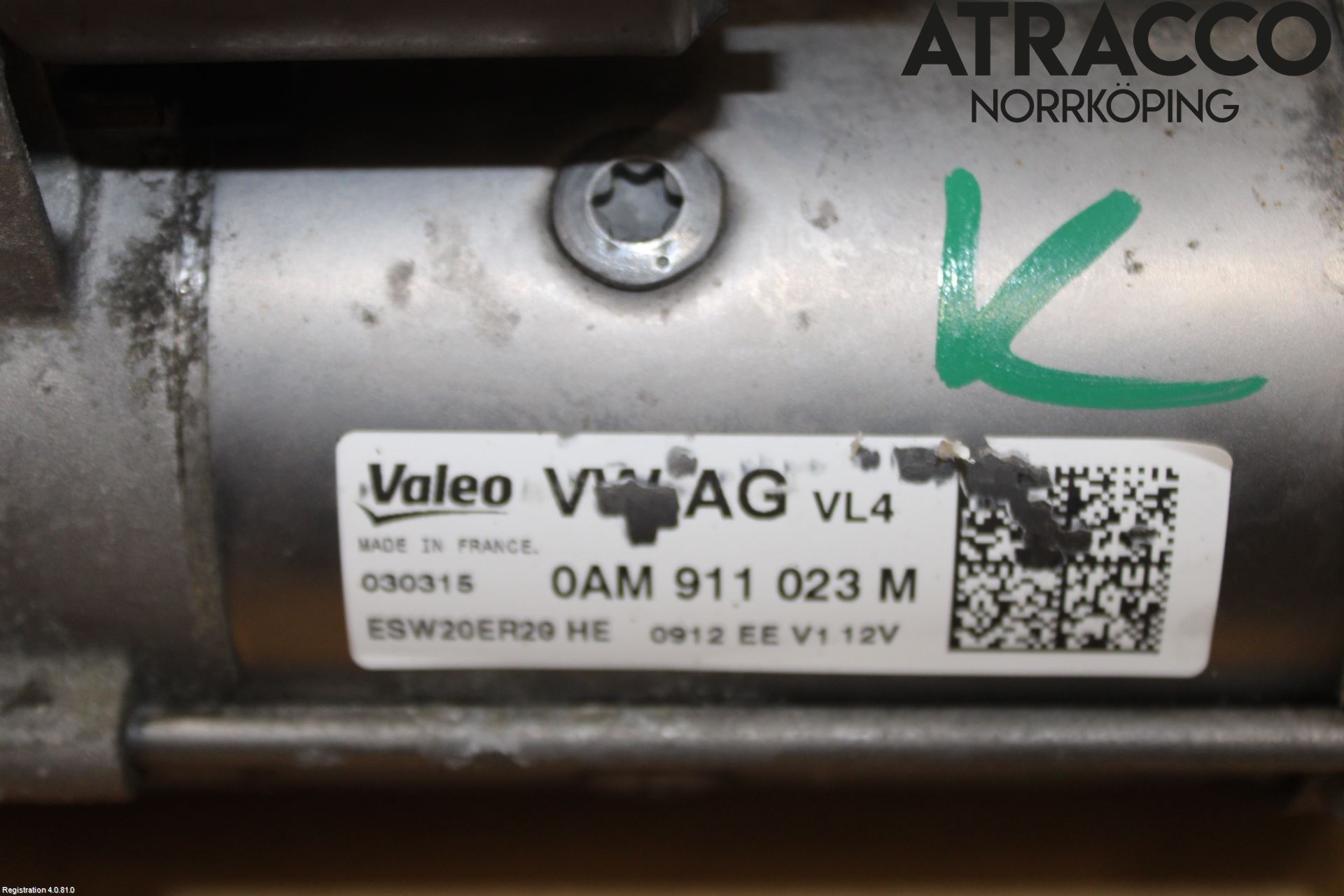 Volkswagen VW GOLF / E-GOLF VII 13-20 Startmotor Diesel