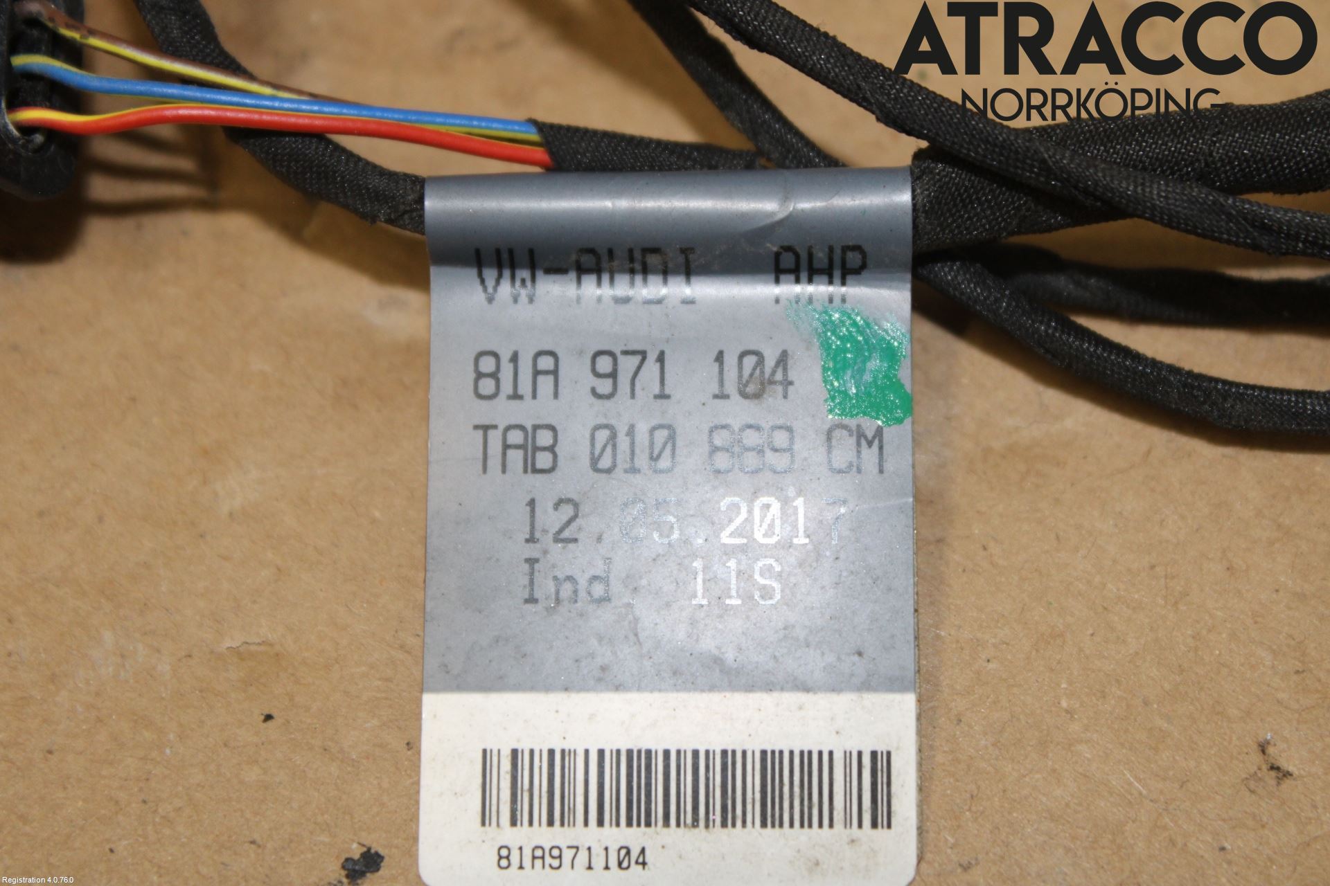 Audi Q2/SQ2 17- Sensor Ryggesensor