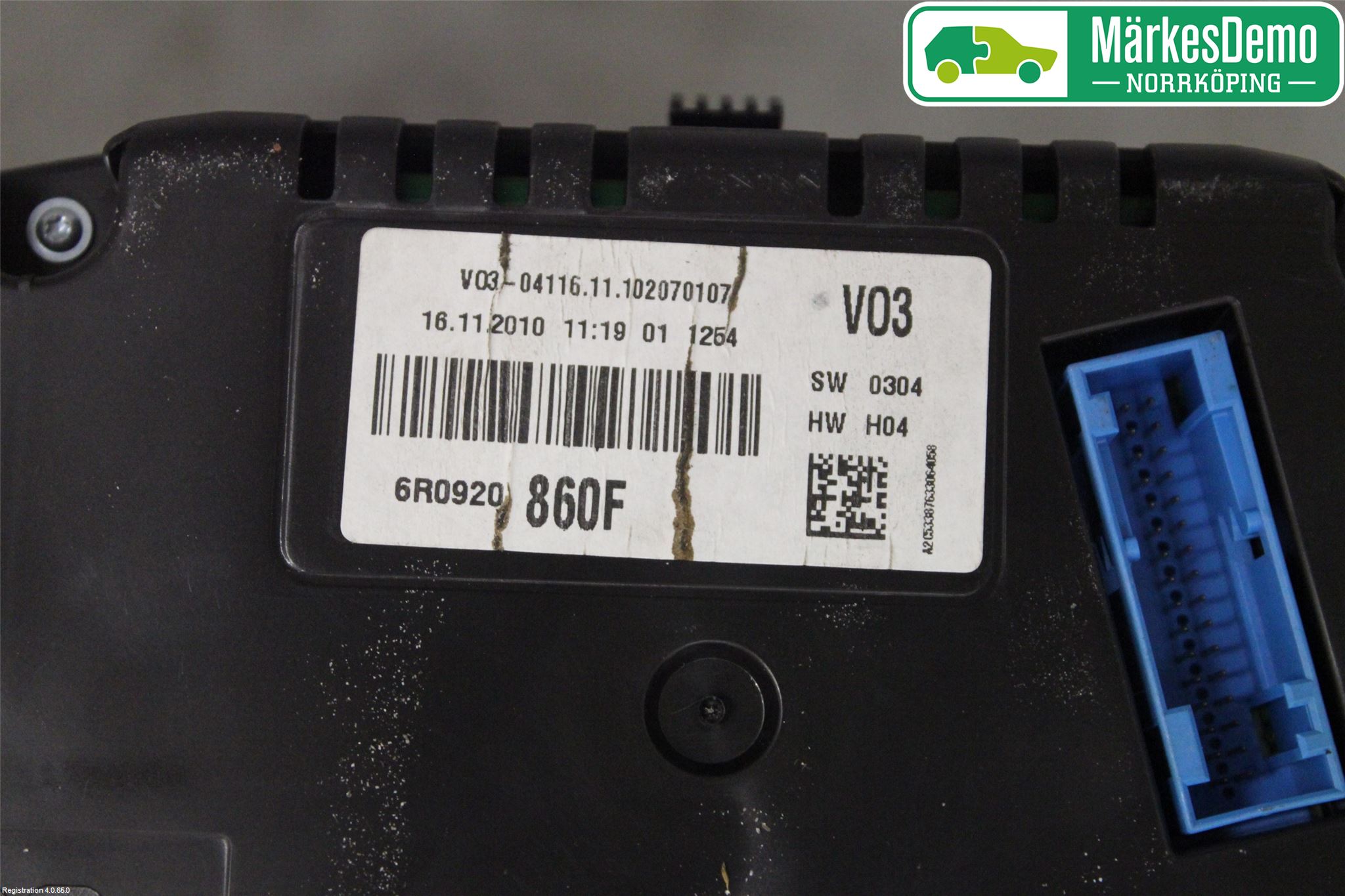 Volkswagen VW POLO 10-17 Instr Kombinert