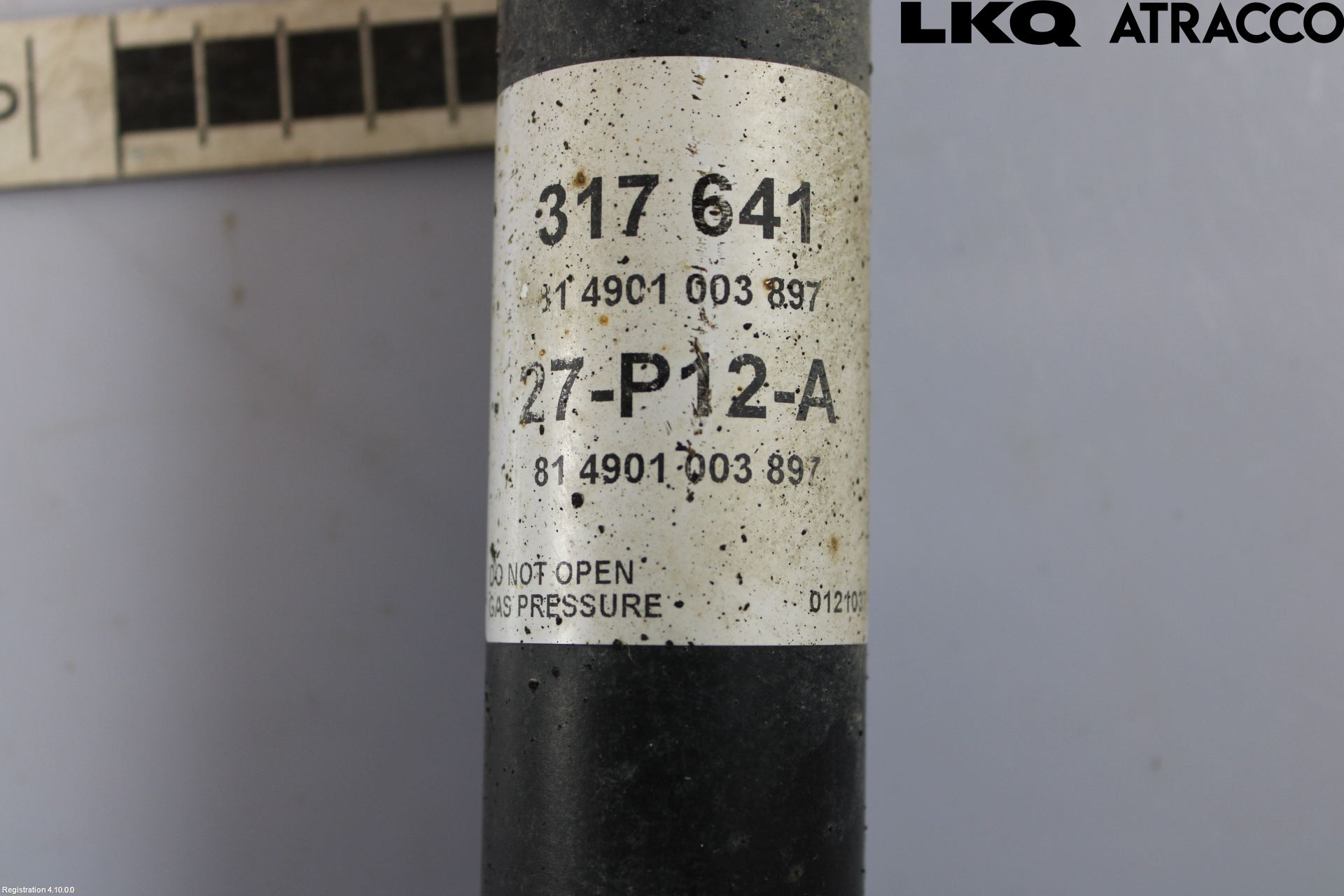 Hyundai i10 BA 14-16 Støtdemper Bak