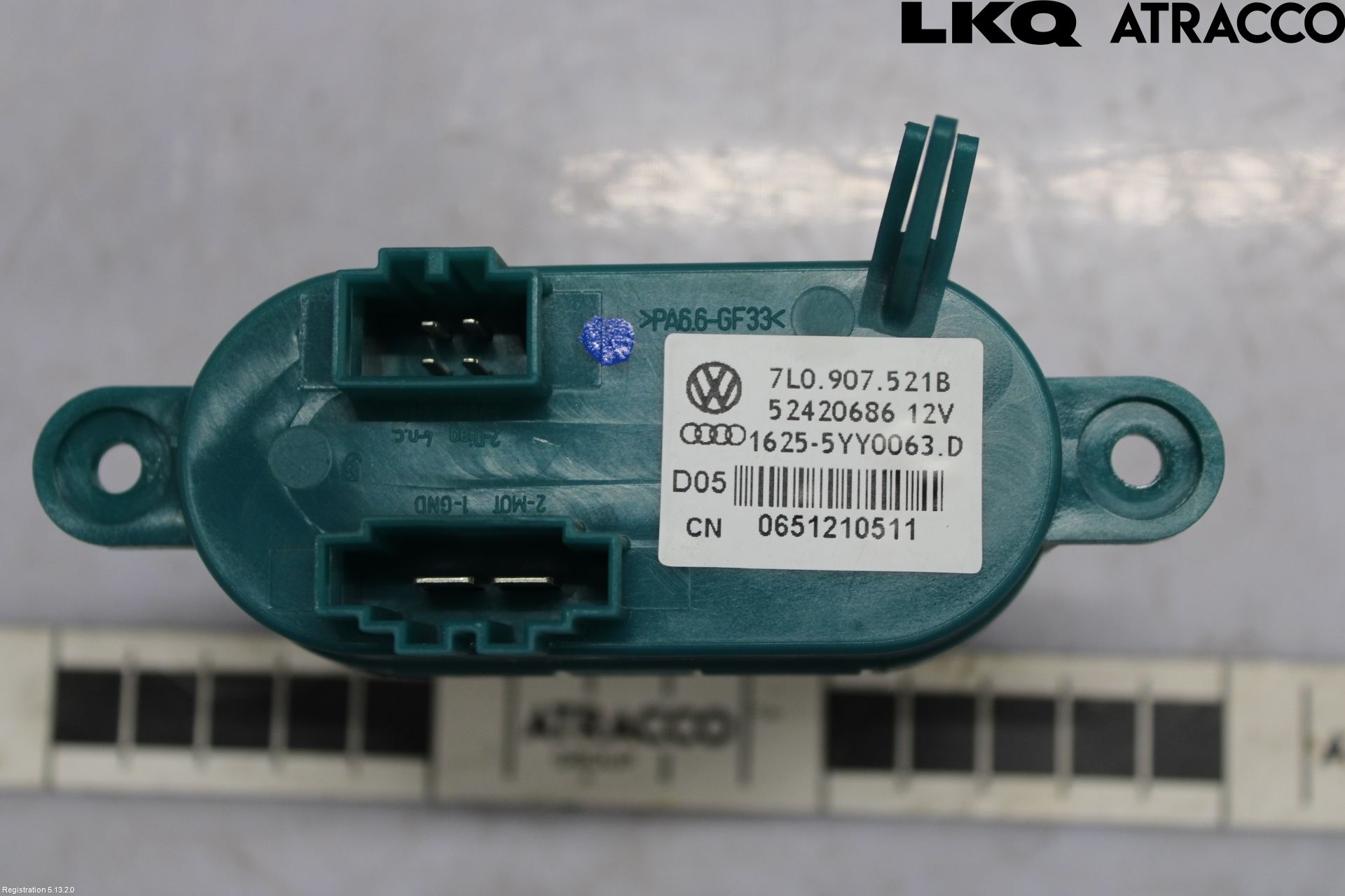 Volkswagen VW AMAROK 2H 10-22 Varmeapparat Viftemotstand