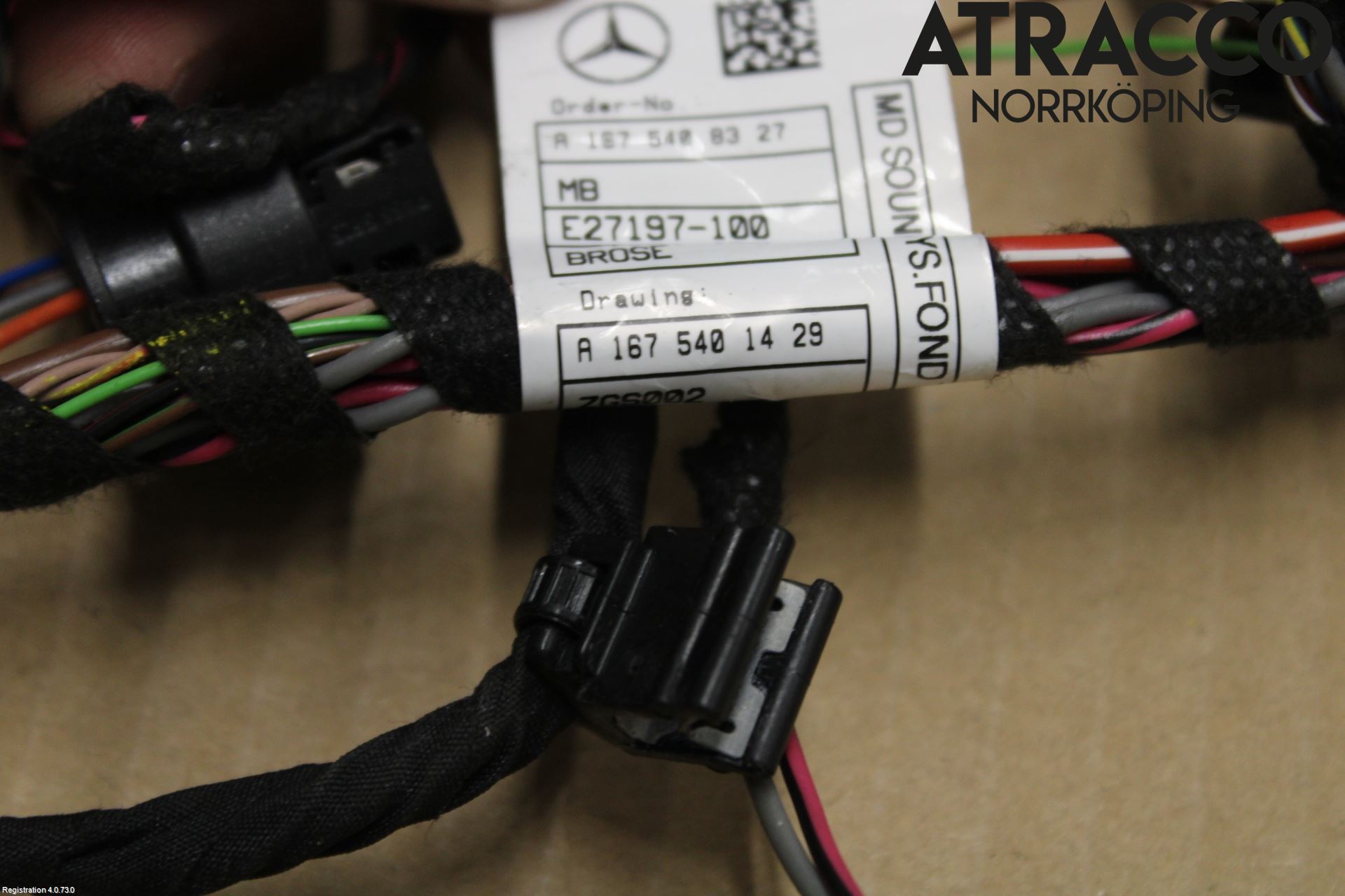 Mercedes-Benz MB GLE-KLASS (W167/V167/C167) 19- Ledningsnett
