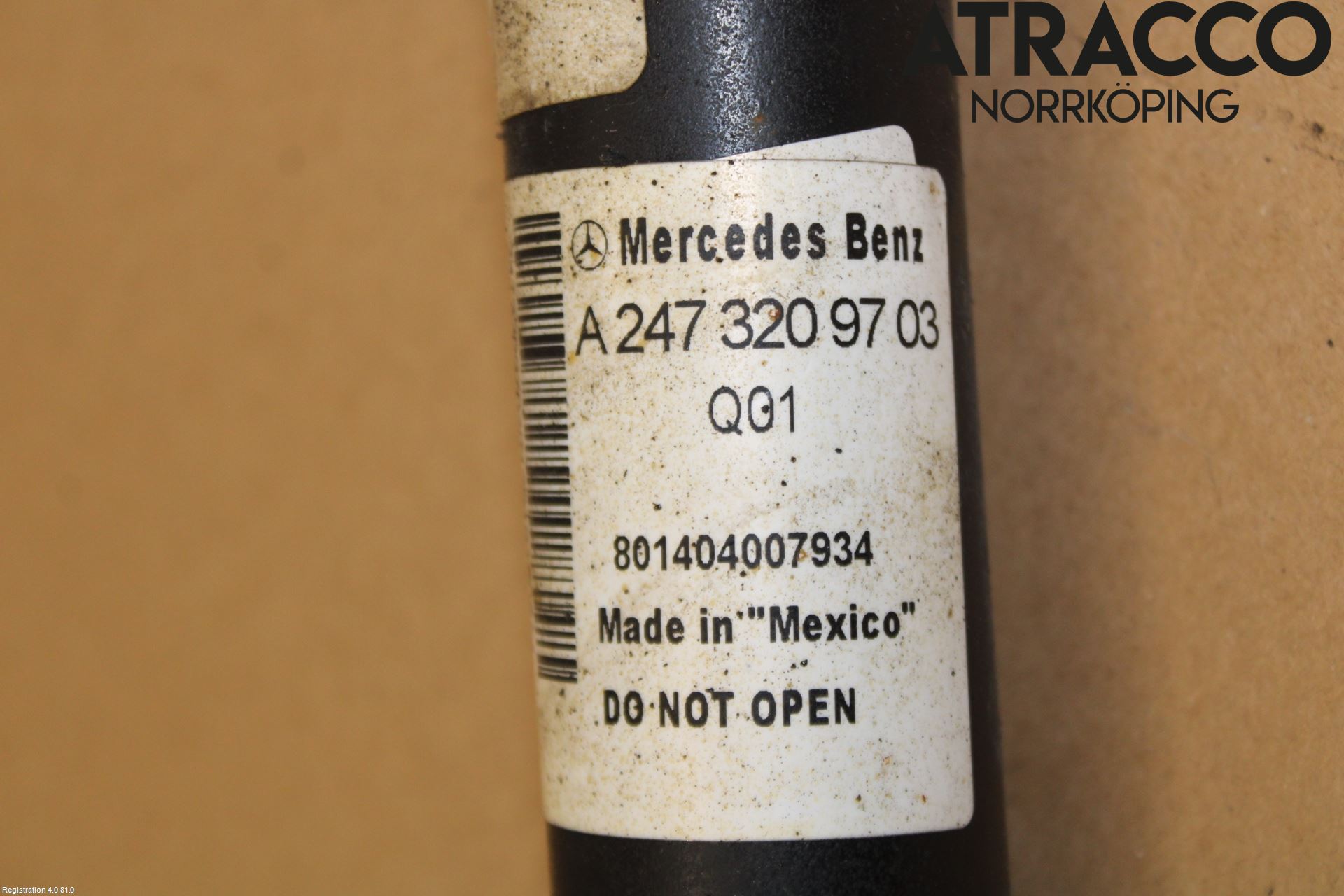 Mercedes-Benz MB GLB-KLASS (X247) 19- Støtdemper Bak