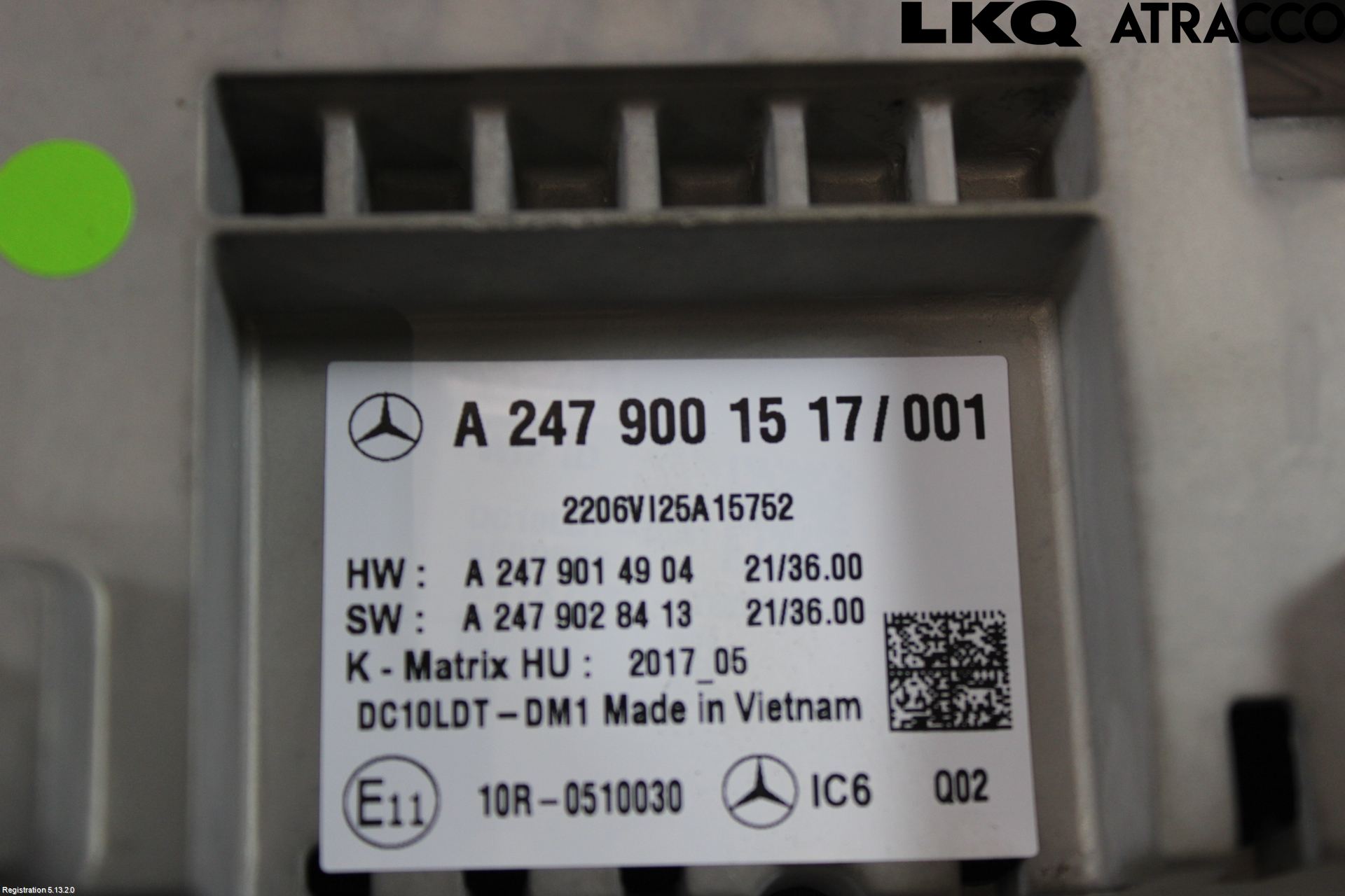 Mercedes-Benz MB EQA (H243) 21- Instr Kombinert