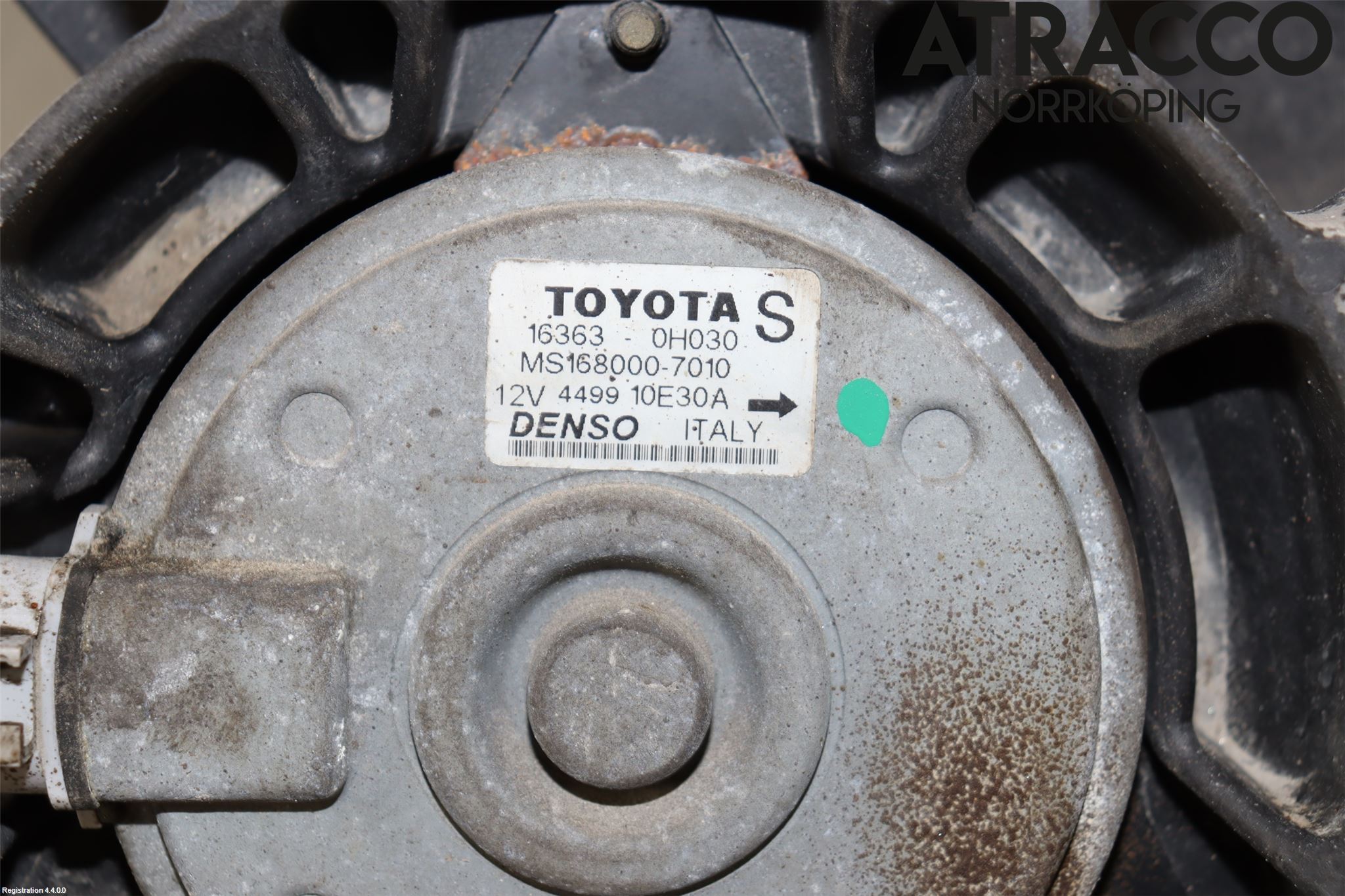 Toyota AVENSIS 03-06 Kjølevifte Elektrisk