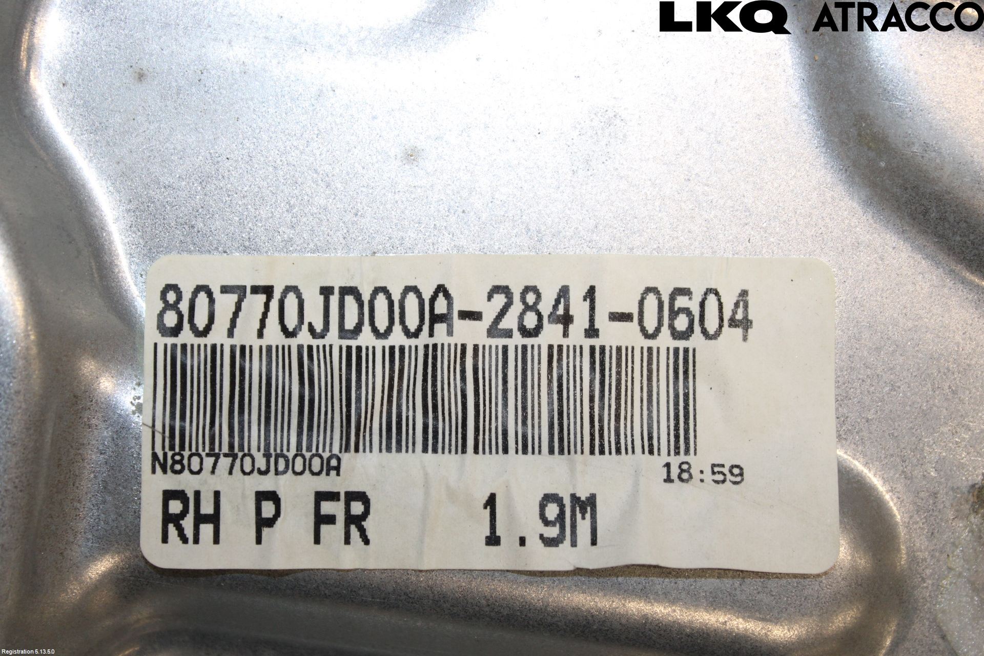 Nissan QASHQAI+2  10-14 Vindusheis El Komp